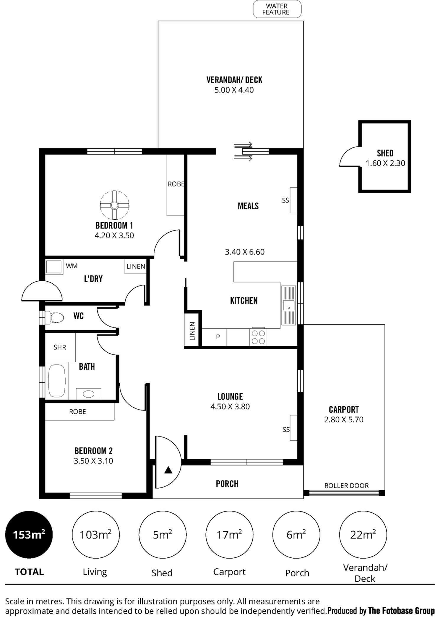 Floorplan of Homely house listing, 2 Thomson Court, Windsor Gardens SA 5087