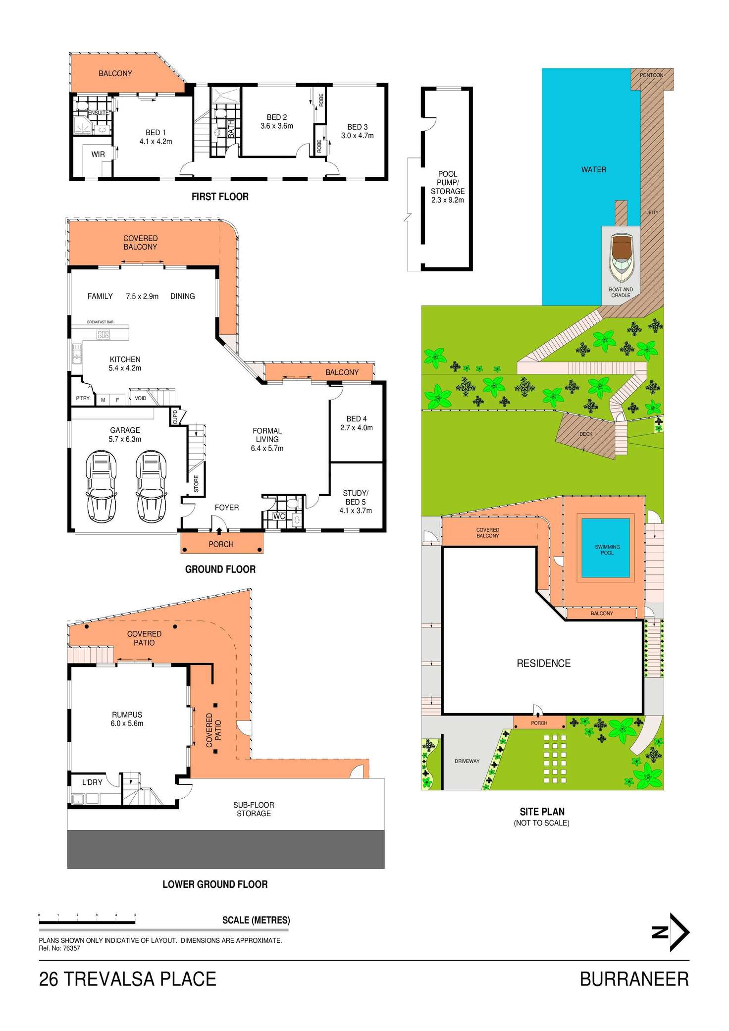 Floorplan of Homely house listing, 26 Trevalsa Place, Burraneer NSW 2230