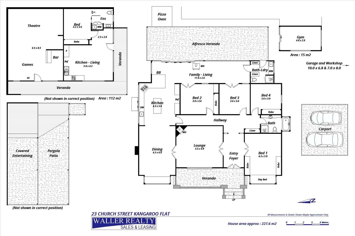 Floorplan of Homely house listing, 23 Church Street, Kangaroo Flat VIC 3555