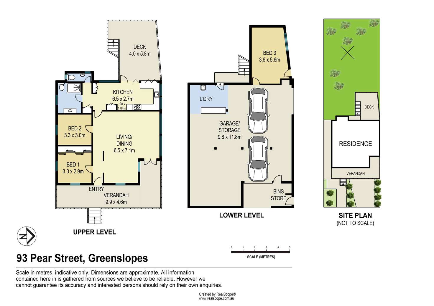 Floorplan of Homely house listing, 93 Pear Street, Greenslopes QLD 4120
