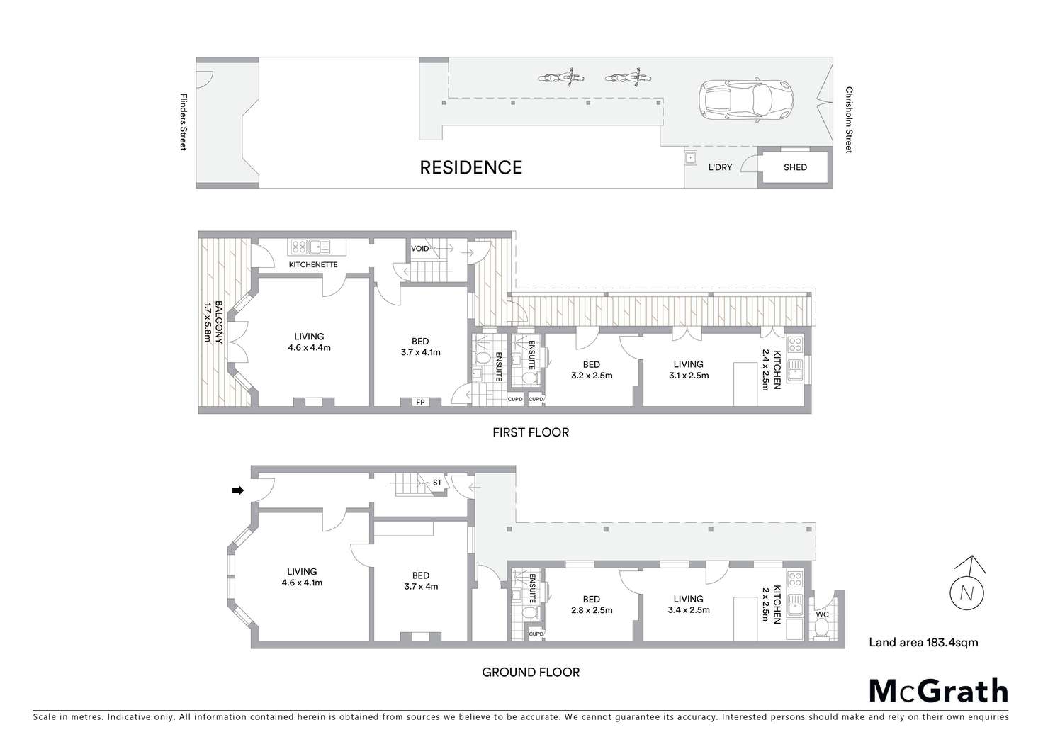 Floorplan of Homely terrace listing, 78 Flinders Street, Darlinghurst NSW 2010