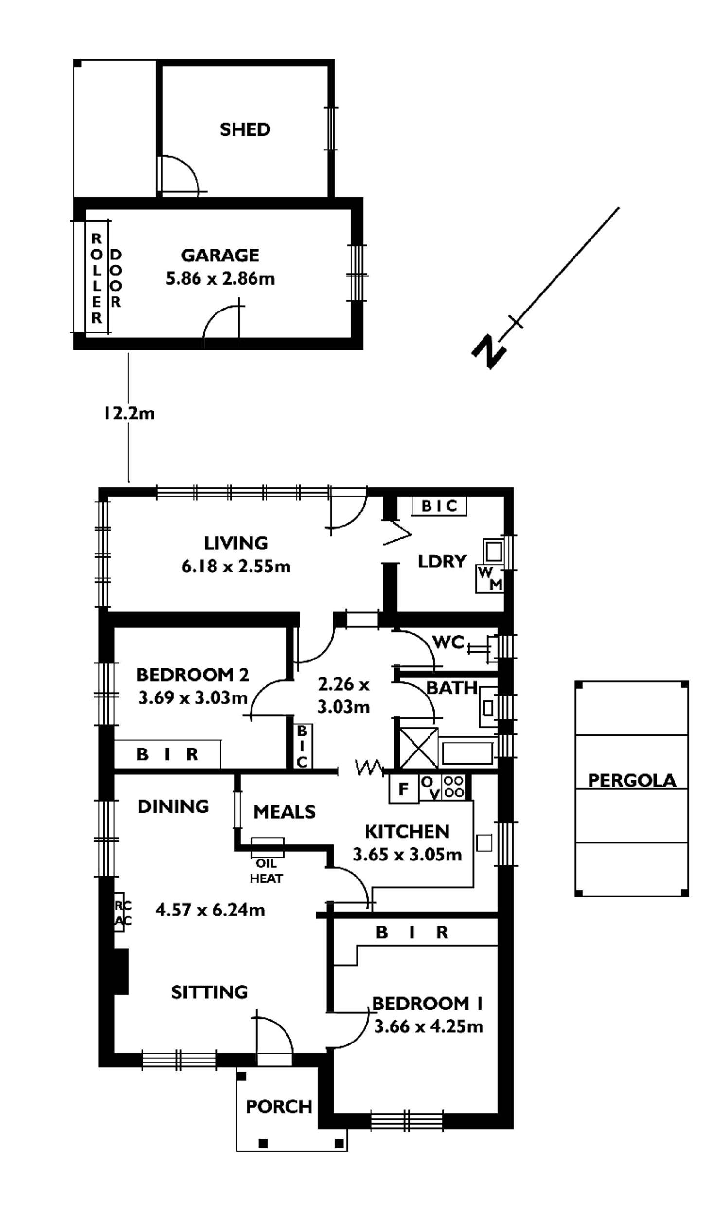 Floorplan of Homely house listing, 97 Ninth Avenue, Royston Park SA 5070