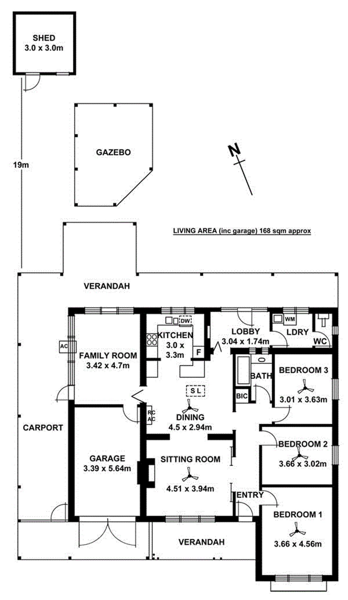 Floorplan of Homely house listing, 80 Lambert Road, Royston Park SA 5070