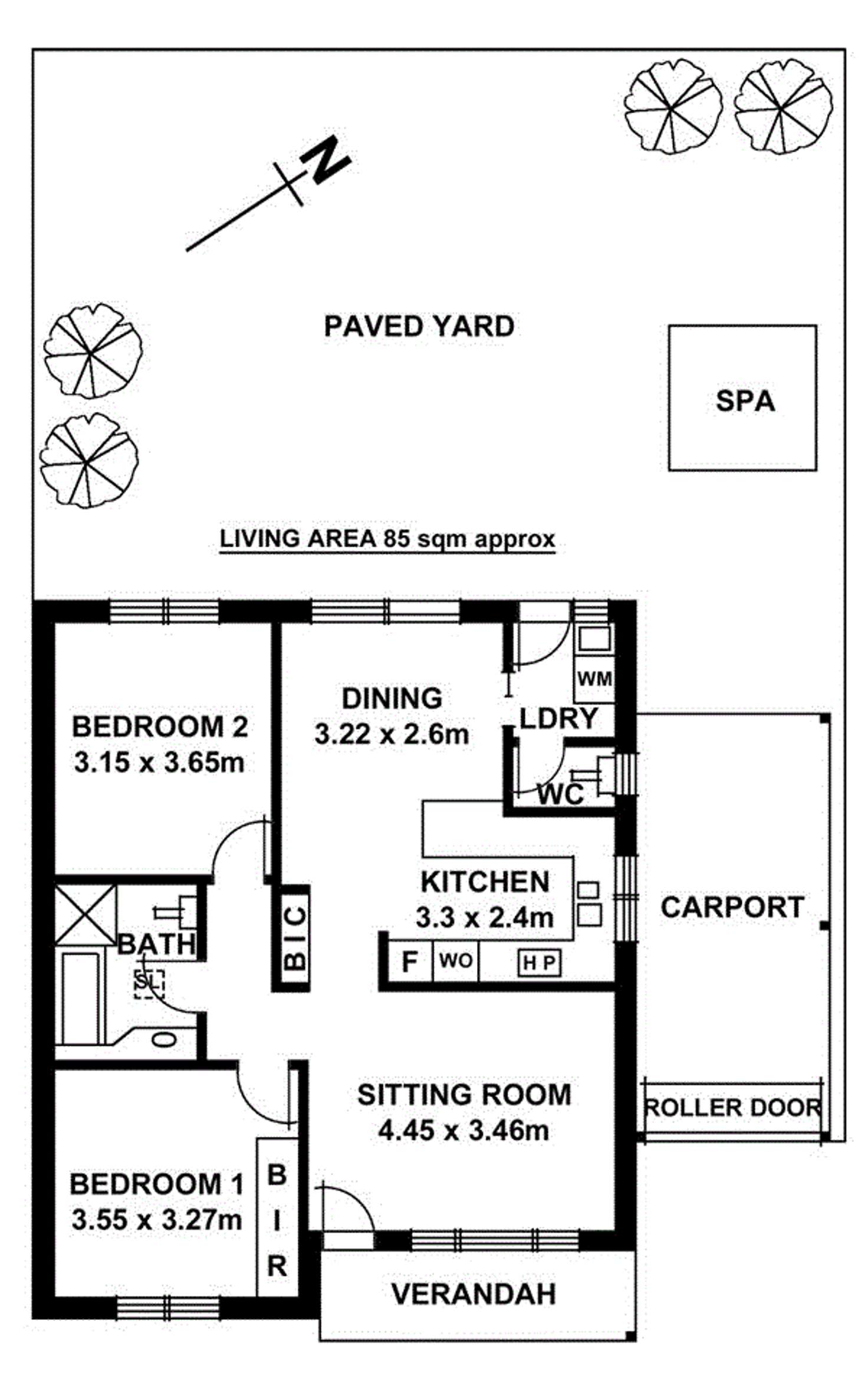 Floorplan of Homely house listing, 20 Borroughs Street, Ridleyton SA 5008