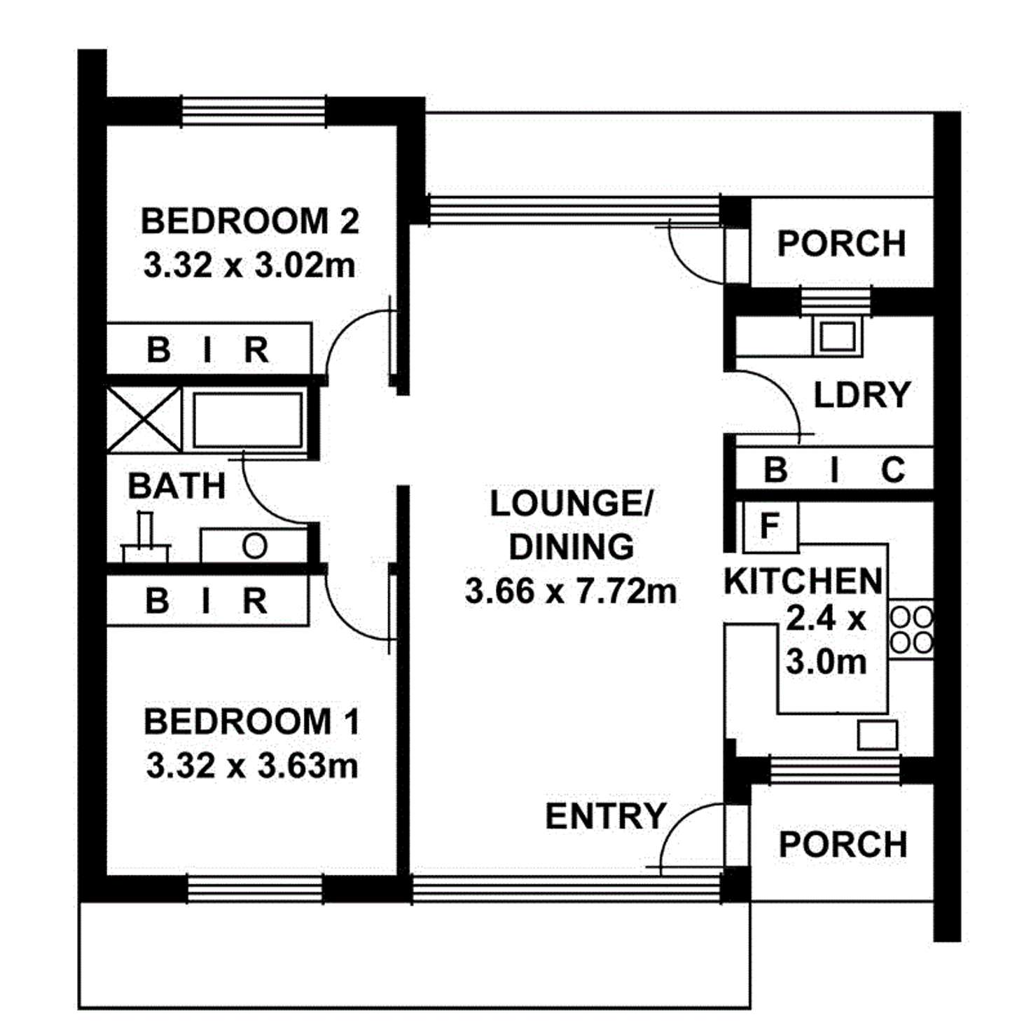 Floorplan of Homely unit listing, 5/216 Payneham Road, Evandale SA 5069