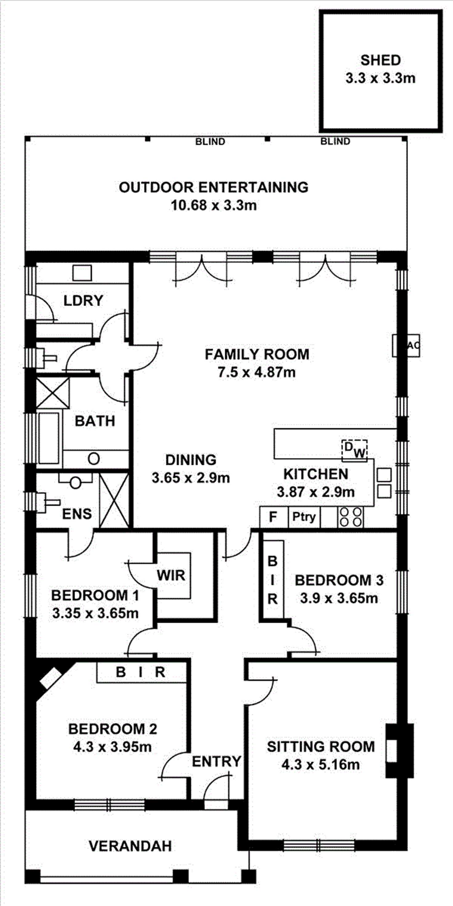 Floorplan of Homely house listing, 40 East Parkway, Colonel Light Gardens SA 5041