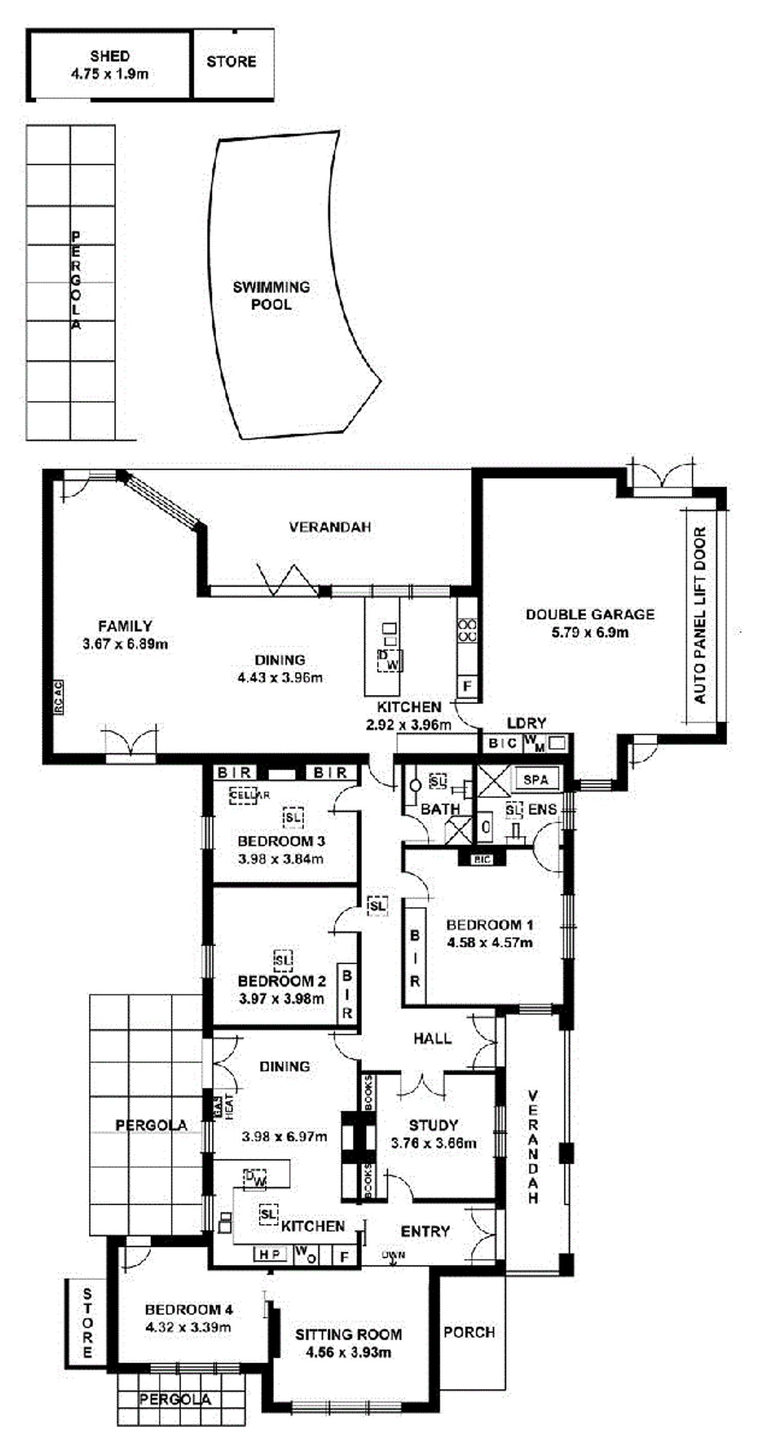 Floorplan of Homely house listing, 147 Sixth Avenue, Royston Park SA 5070