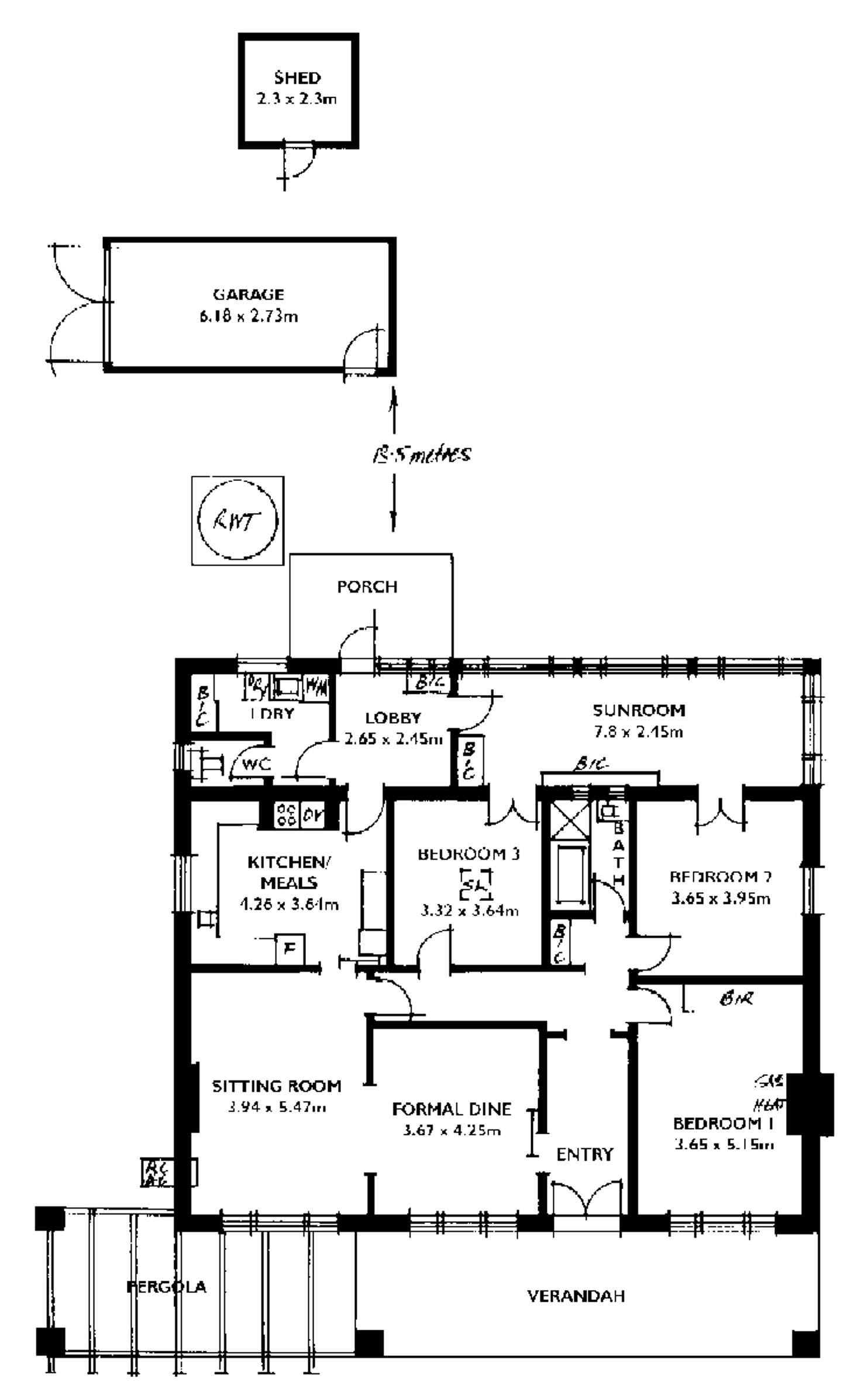 Floorplan of Homely house listing, 118 Fifth Avenue, Royston Park SA 5070