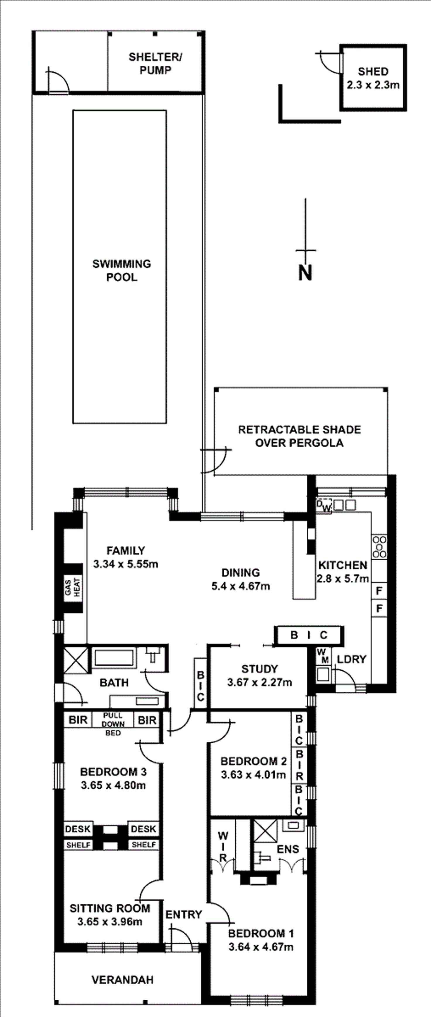 Floorplan of Homely house listing, 35 Carter Street, Thorngate SA 5082