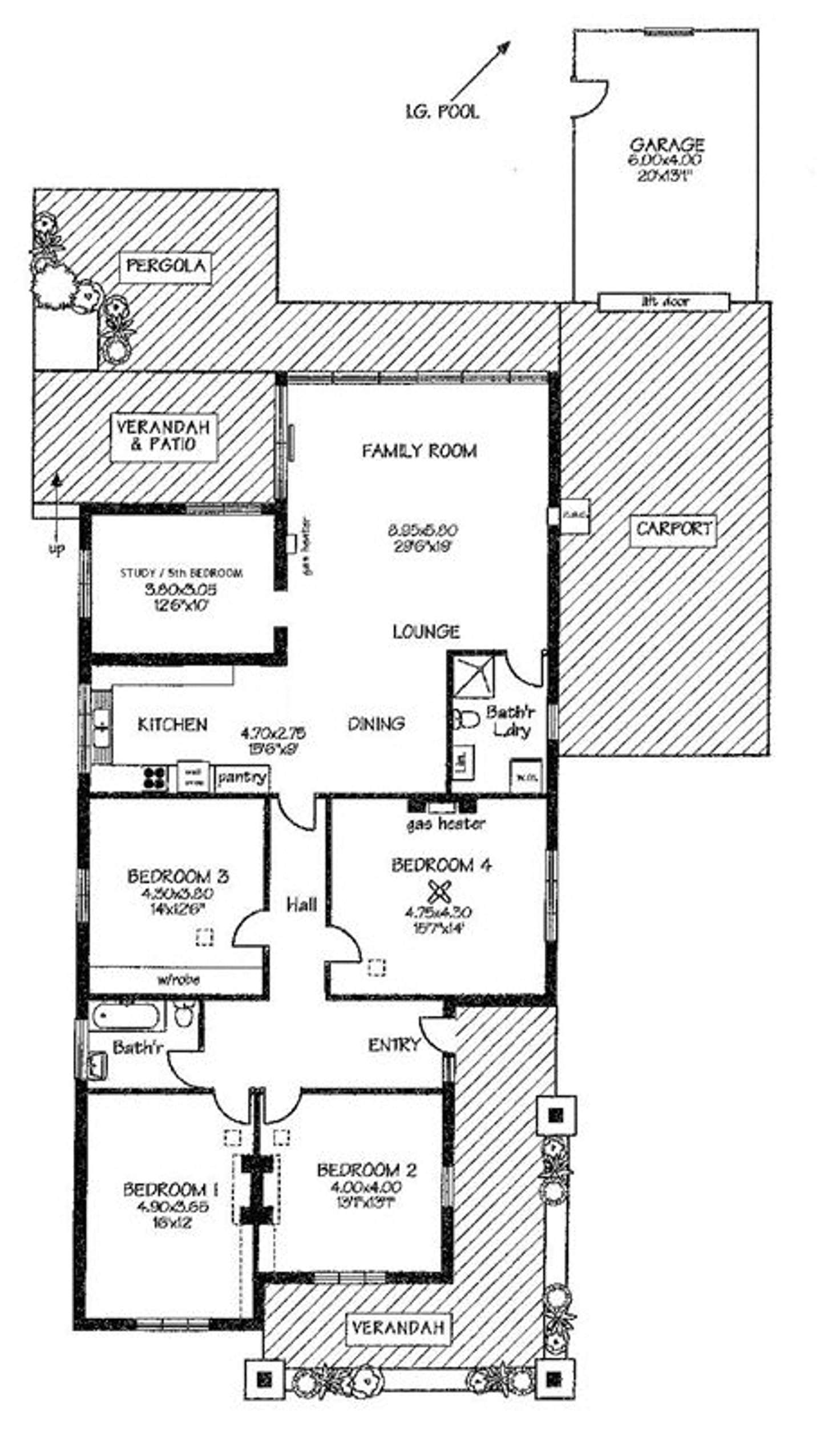 Floorplan of Homely house listing, 153 Second Avenue, Royston Park SA 5070