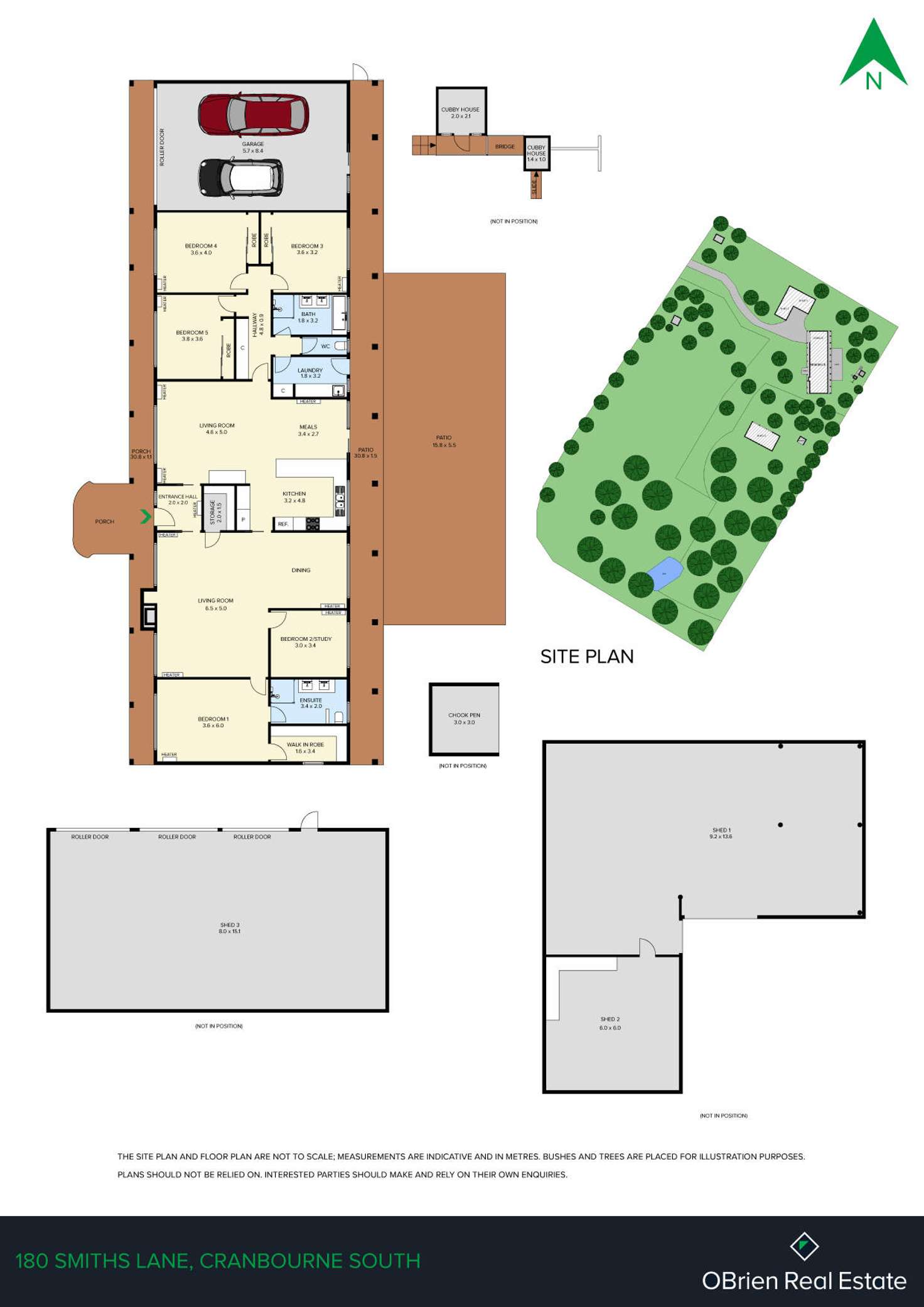 Floorplan of Homely house listing, 180 Smiths Lane, Cranbourne South VIC 3977