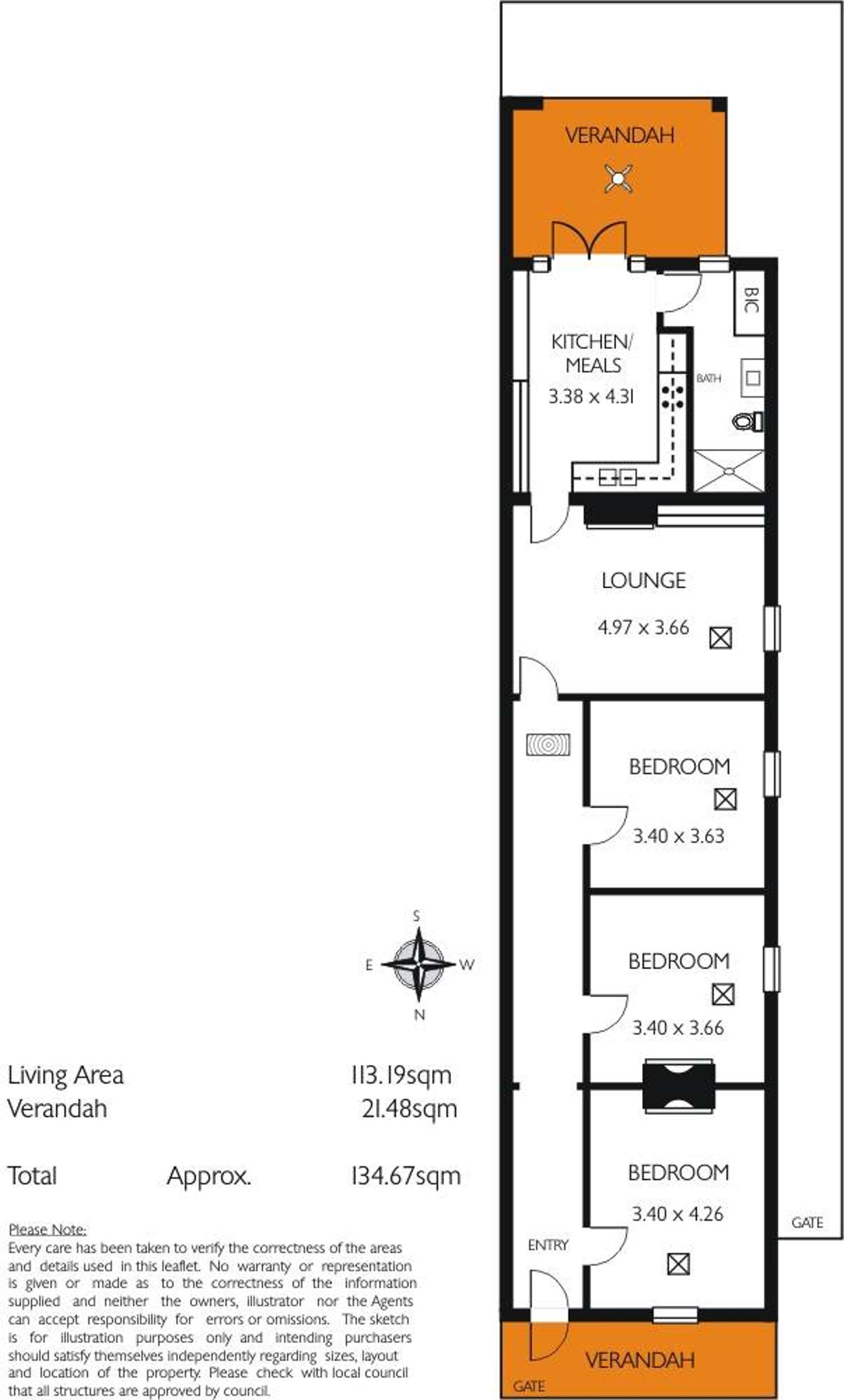 Floorplan of Homely house listing, 38 John Street, Eastwood SA 5063