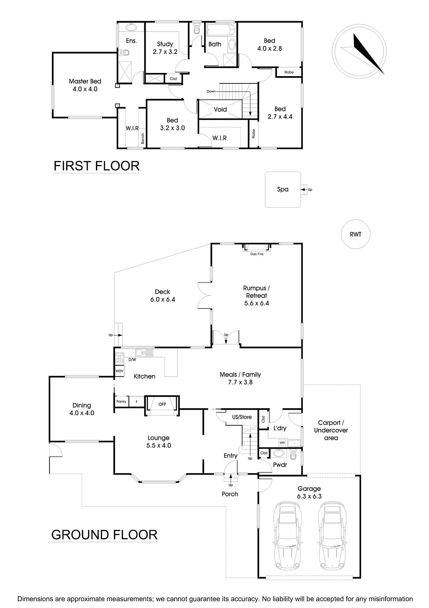 Floorplan of Homely house listing, 4 Lisa Close, Wantirna South VIC 3152