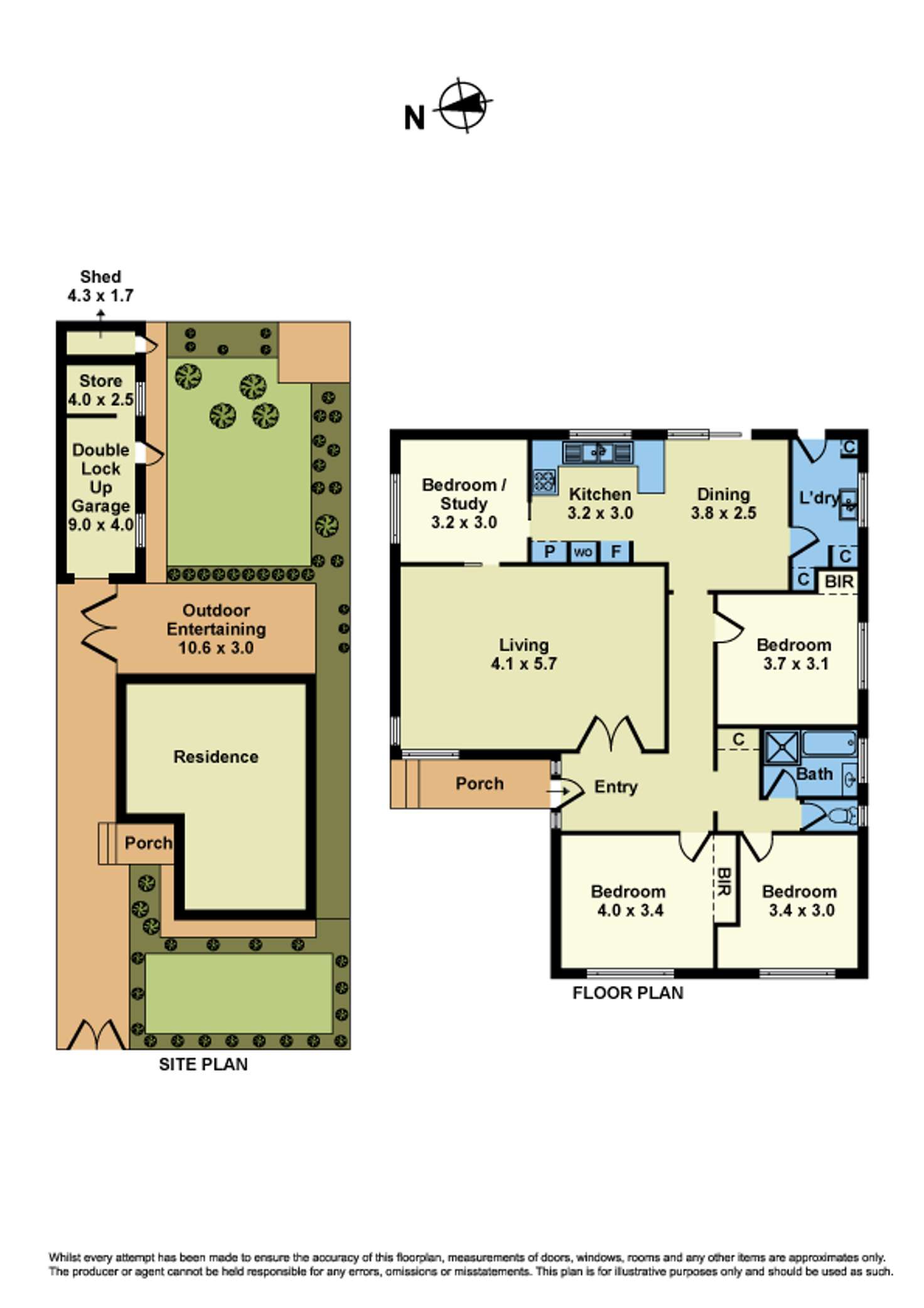 Floorplan of Homely house listing, 52 Mcintyre Road, Sunshine North VIC 3020