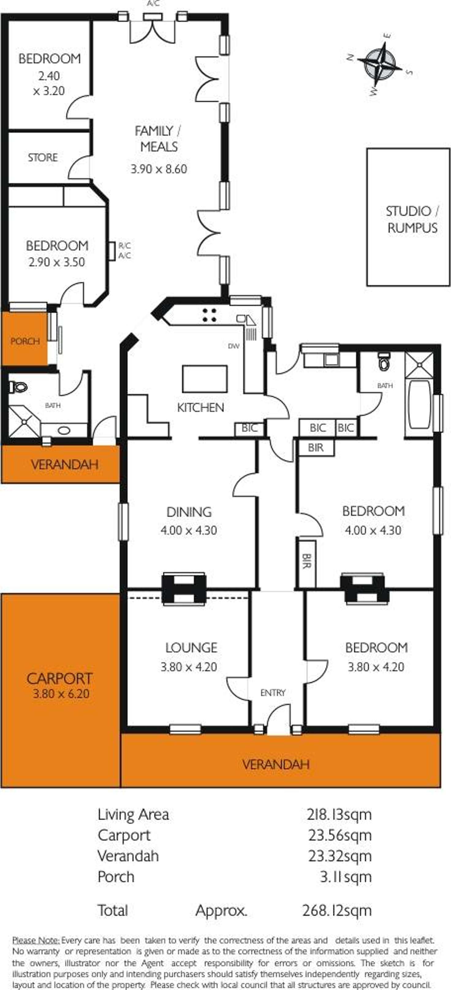 Floorplan of Homely house listing, 69 Castle Street, Parkside SA 5063