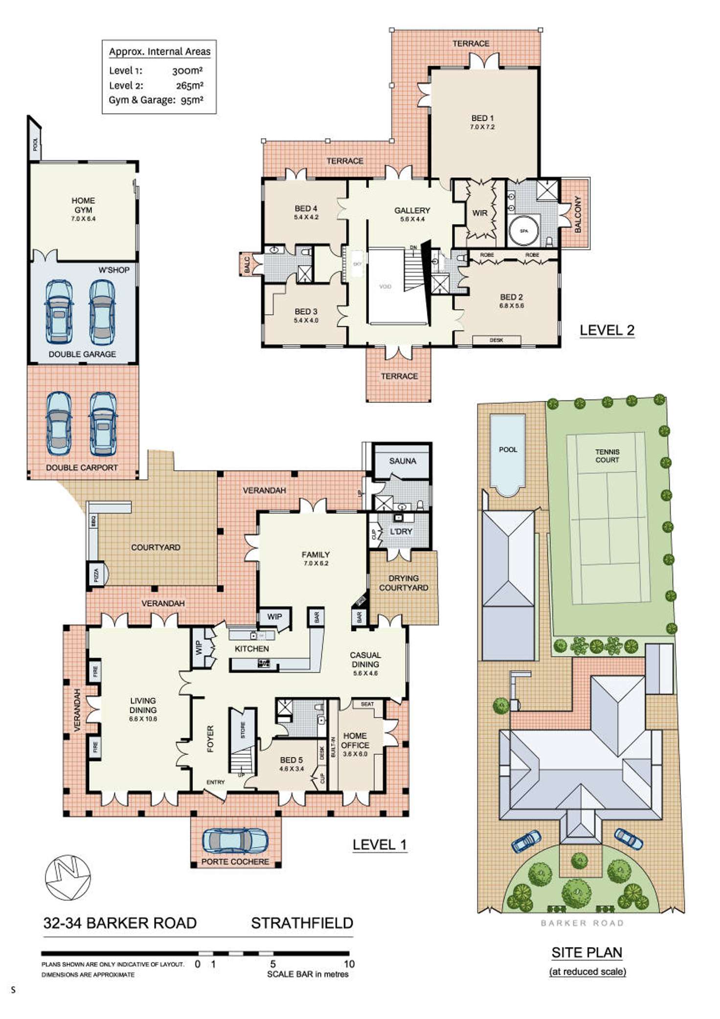 Floorplan of Homely house listing, 32-34 Barker Road, Strathfield NSW 2135