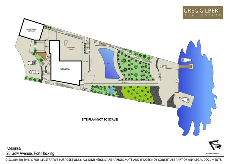 Floorplan of Homely house listing, 26 Gow Avenue, Port Hacking NSW 2229