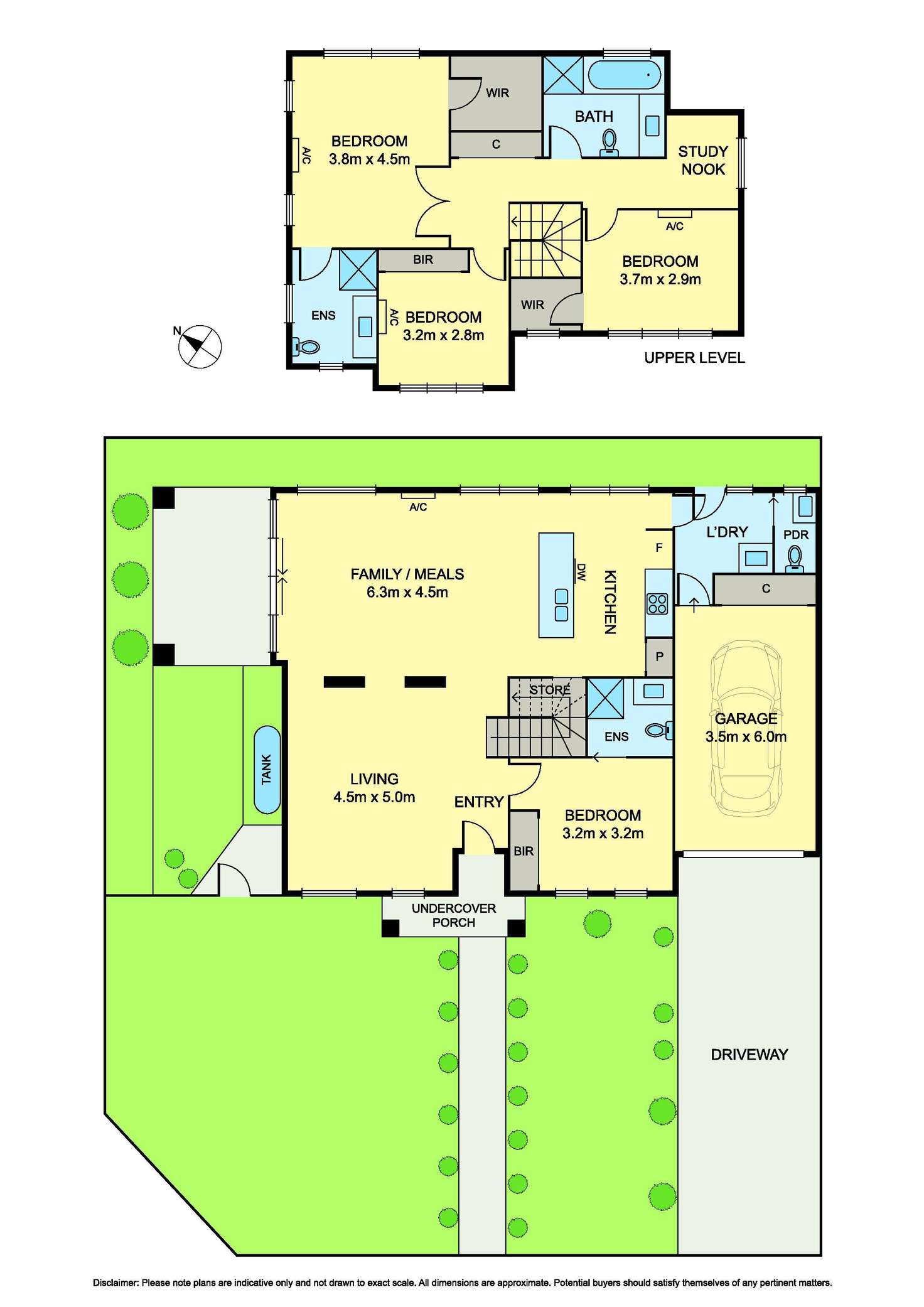 Floorplan of Homely townhouse listing, 52 Strathmerton Street, Reservoir VIC 3073