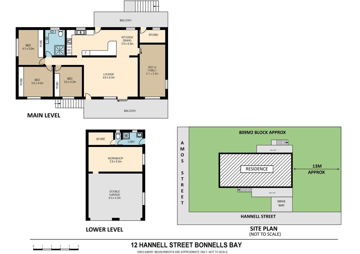 Floorplan of Homely house listing, 12 Hannell Street, Bonnells Bay NSW 2264