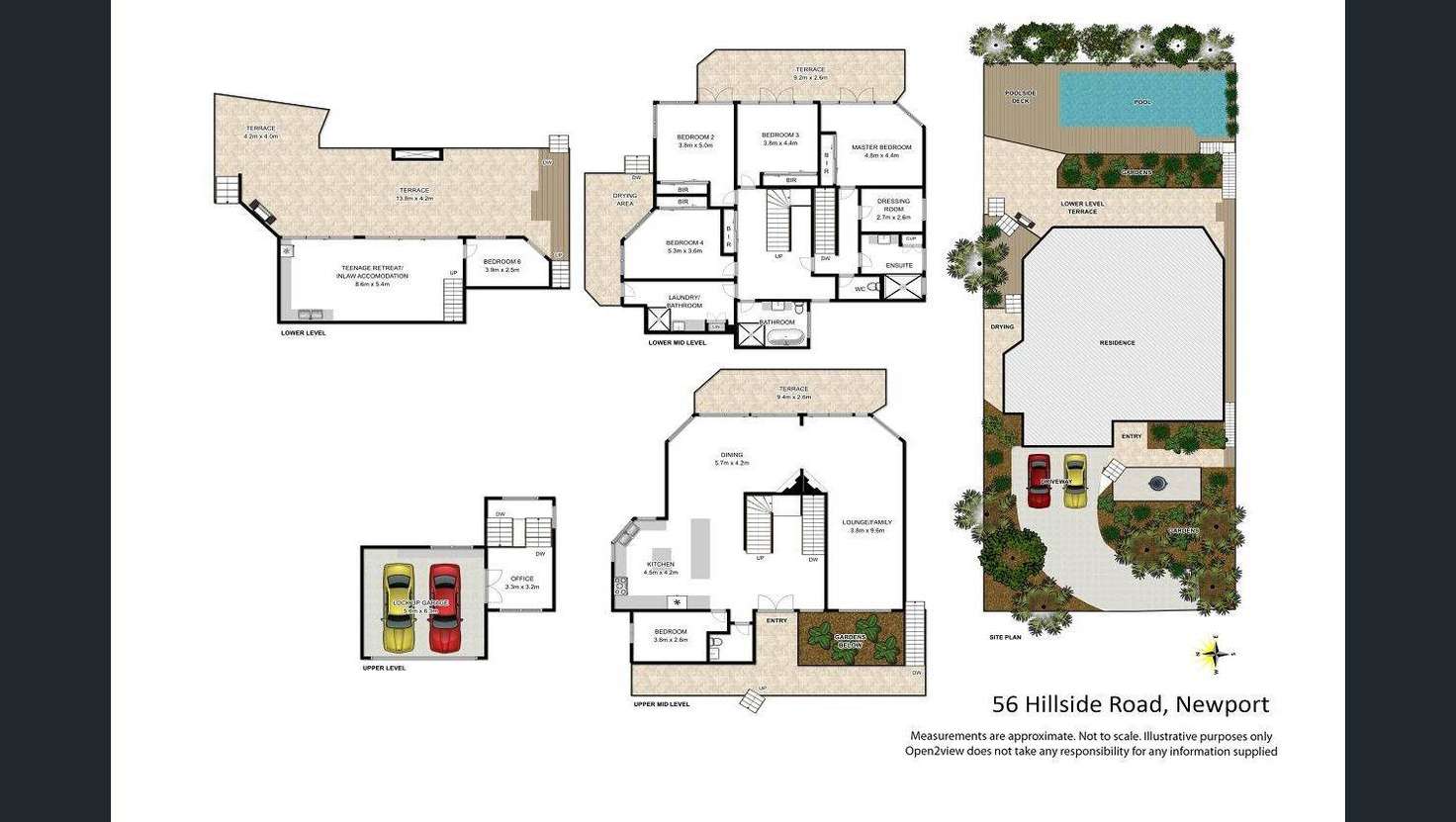 Floorplan of Homely house listing, 56 Hillside Road, Newport NSW 2106
