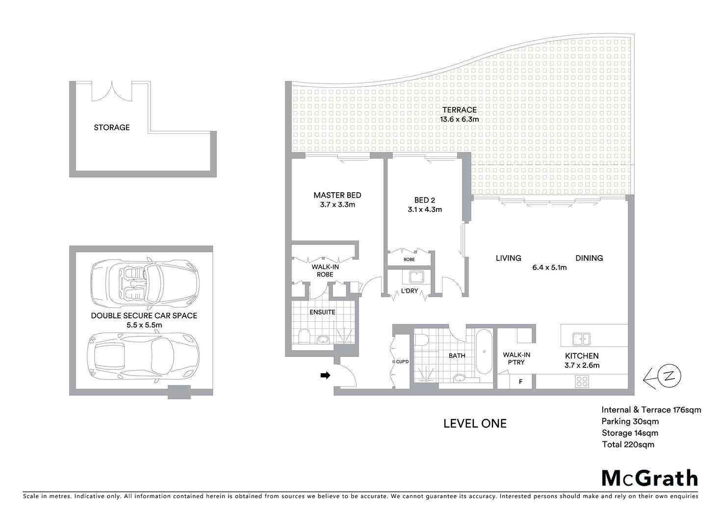 Floorplan of Homely apartment listing, 1/17 Greenoaks Avenue, Darling Point NSW 2027