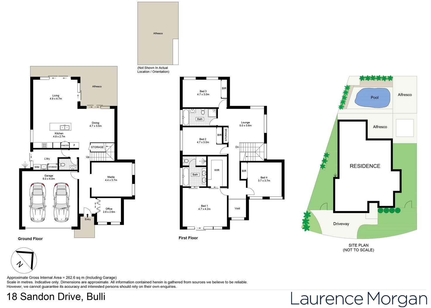 Floorplan of Homely house listing, 18 Sandon Drive, Bulli NSW 2516
