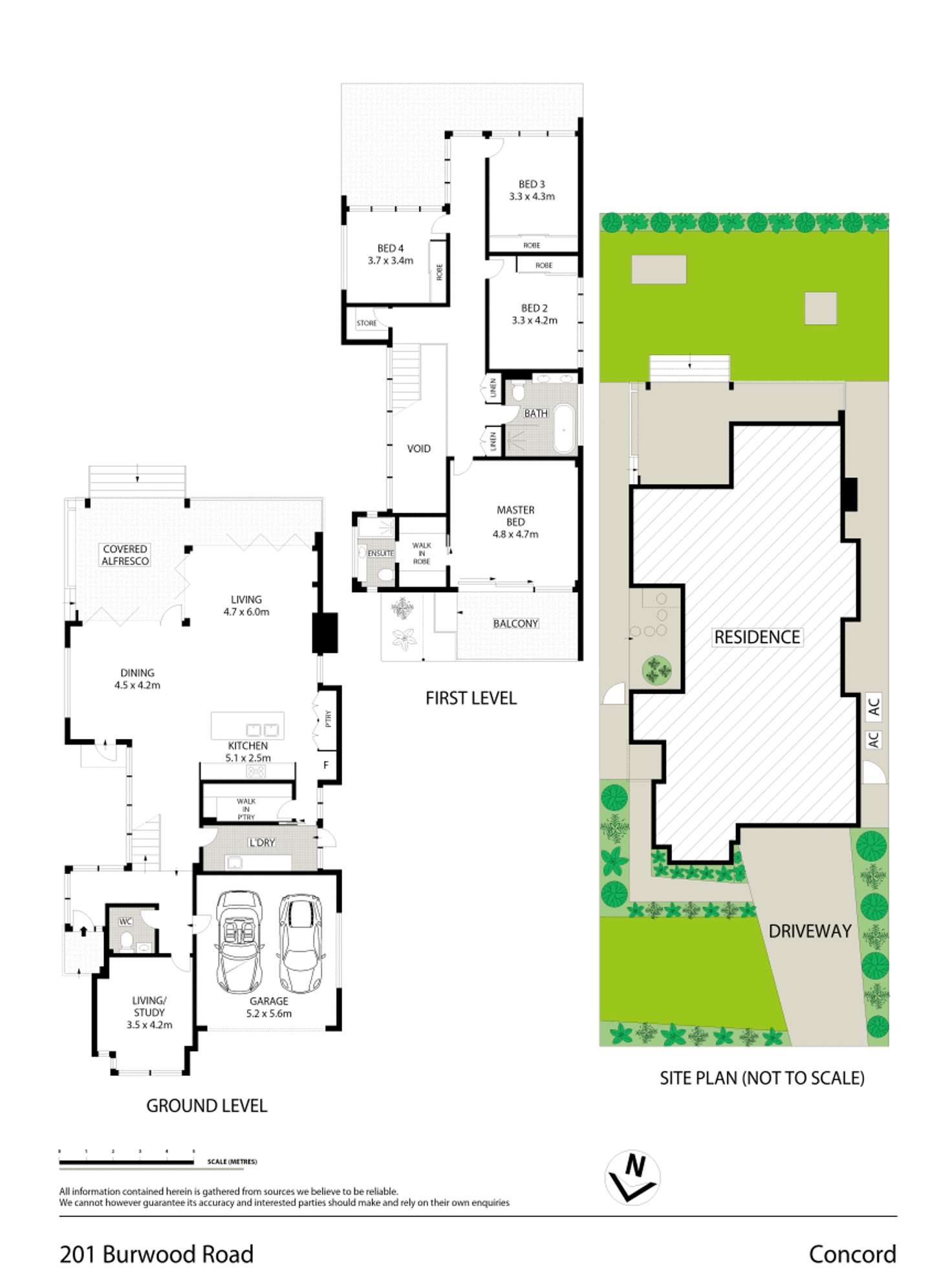 Floorplan of Homely house listing, 201 Burwood Road, Concord NSW 2137