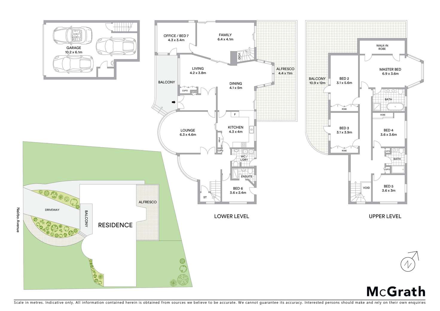 Floorplan of Homely house listing, 8 Neirbo Avenue, Hurstville NSW 2220