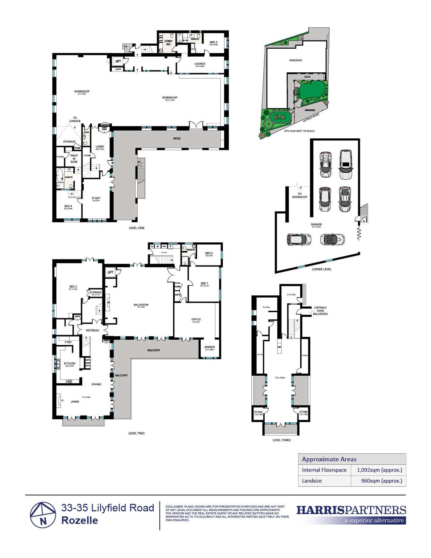 Floorplan of Homely house listing, 33-35 Lilyfield Road, Rozelle NSW 2039