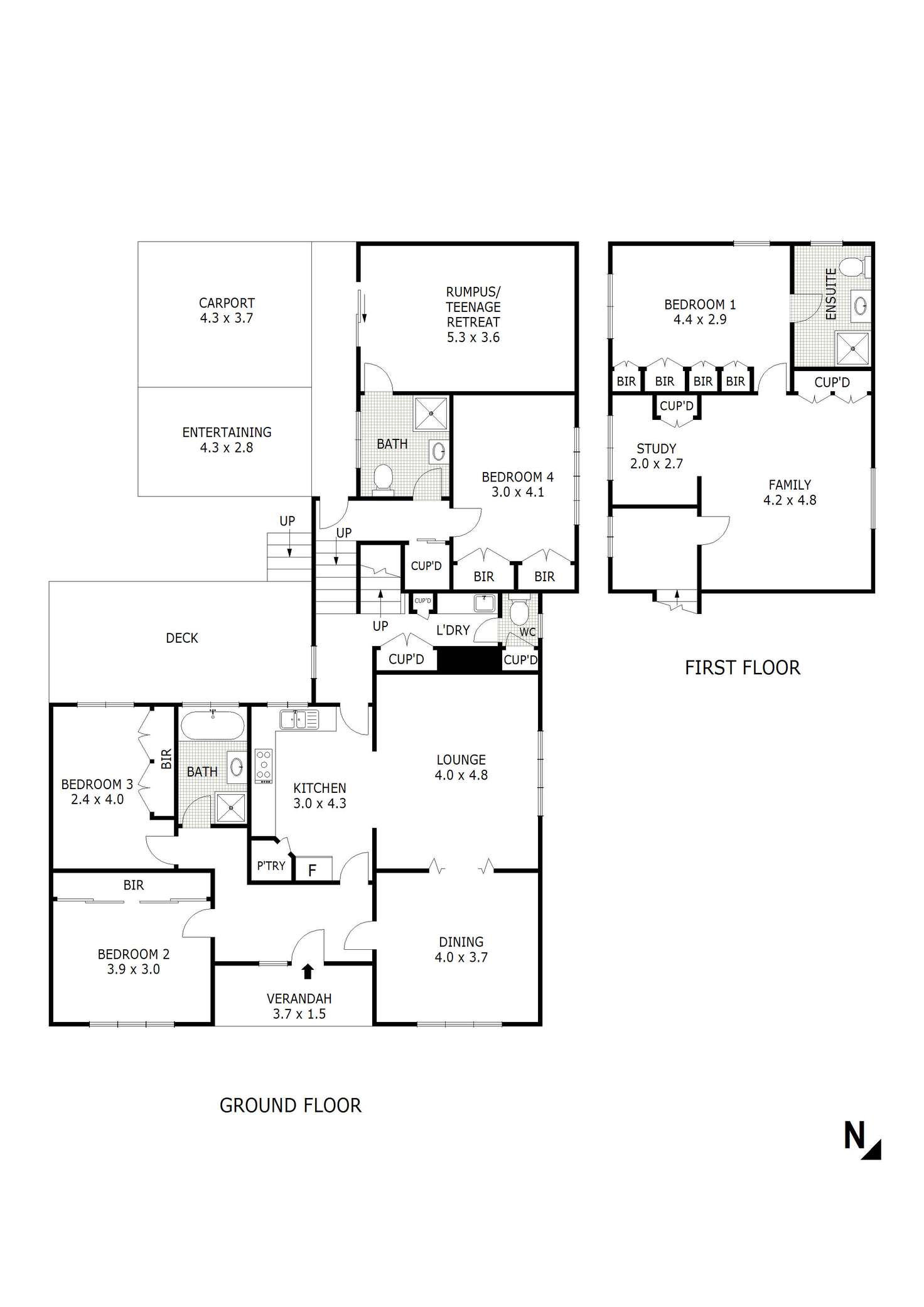 Floorplan of Homely house listing, 156 St Aidans Road, Kennington VIC 3550