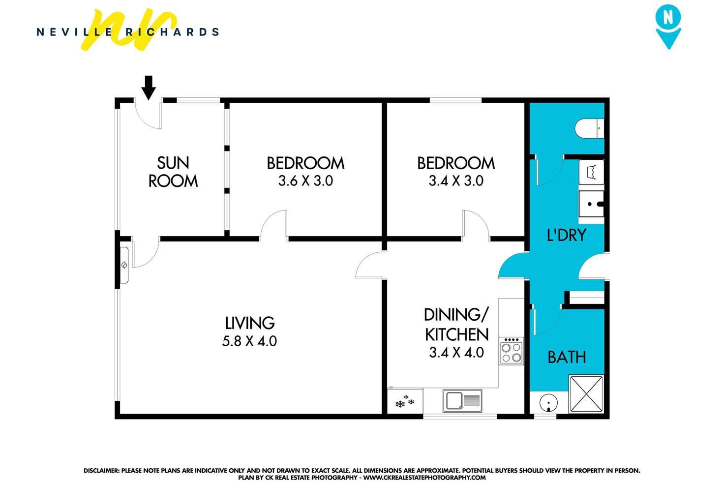 Floorplan of Homely house listing, 411 The Esplanade, St Leonards VIC 3223
