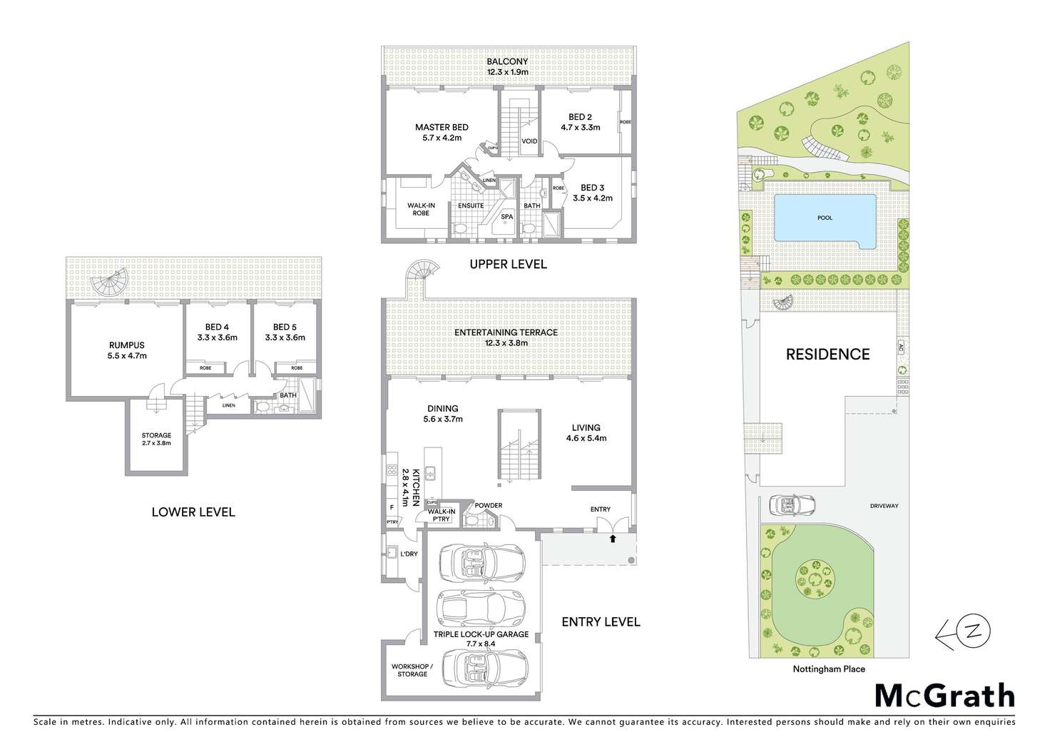 Floorplan of Homely house listing, 4 Nottingham Place, Yowie Bay NSW 2228