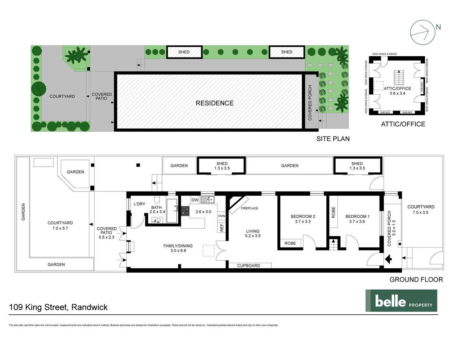 Floorplan of Homely house listing, 109 King Street, Randwick NSW 2031