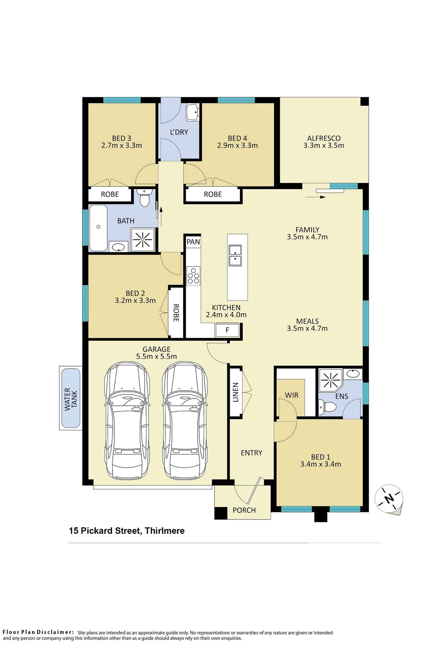 Floorplan of Homely house listing, 15 Pickard Street, Thirlmere NSW 2572