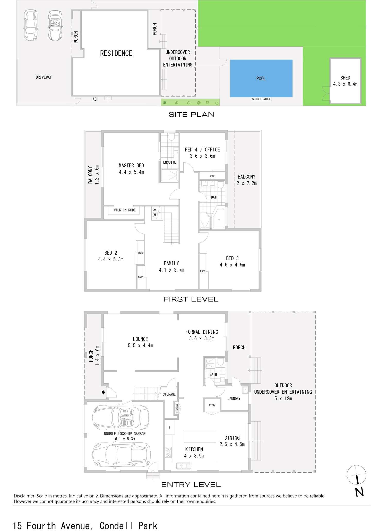 Floorplan of Homely house listing, 15 Fourth Avenue, Condell Park NSW 2200