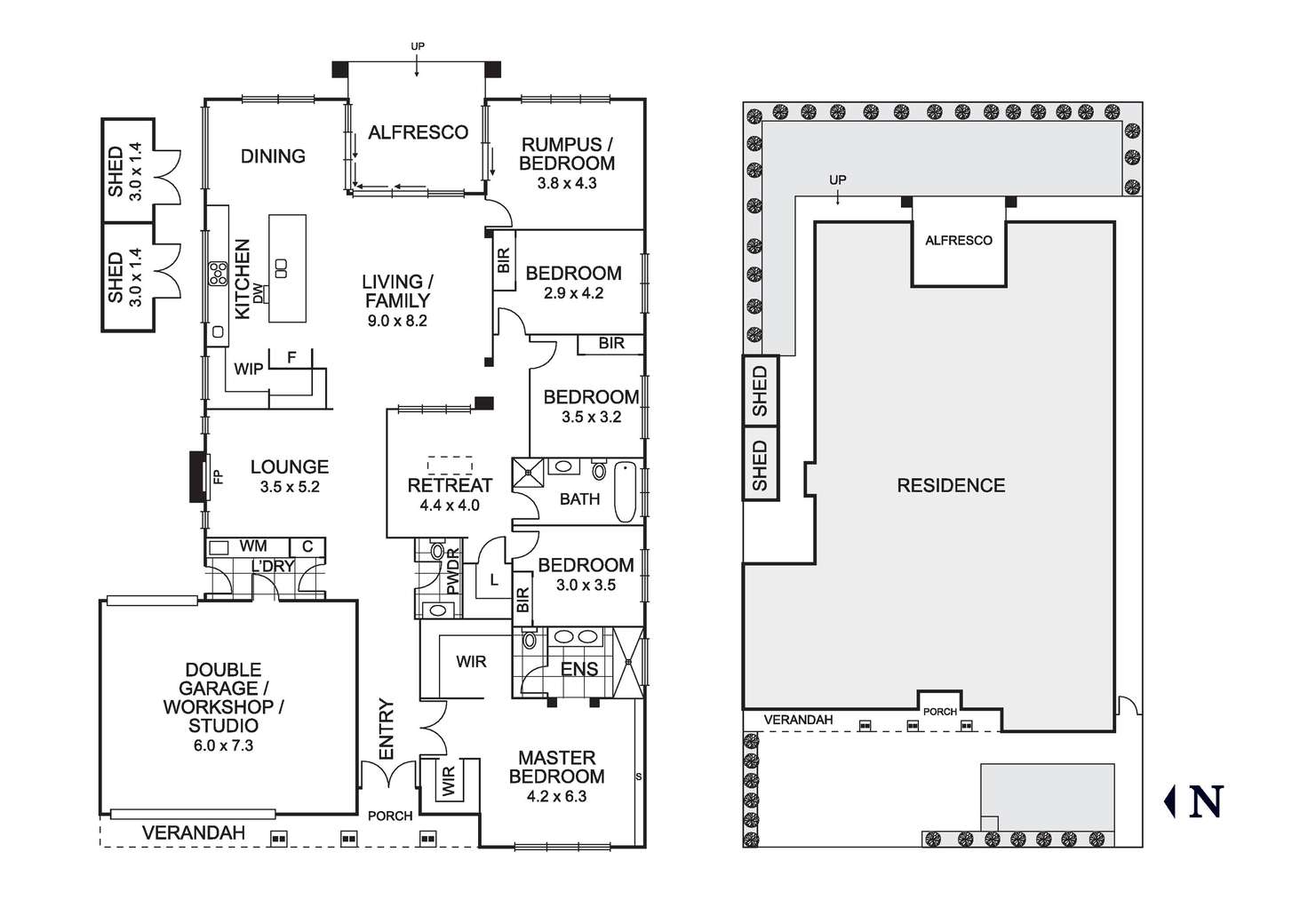 Floorplan of Homely house listing, 35 Morialta Circuit, Werribee VIC 3030