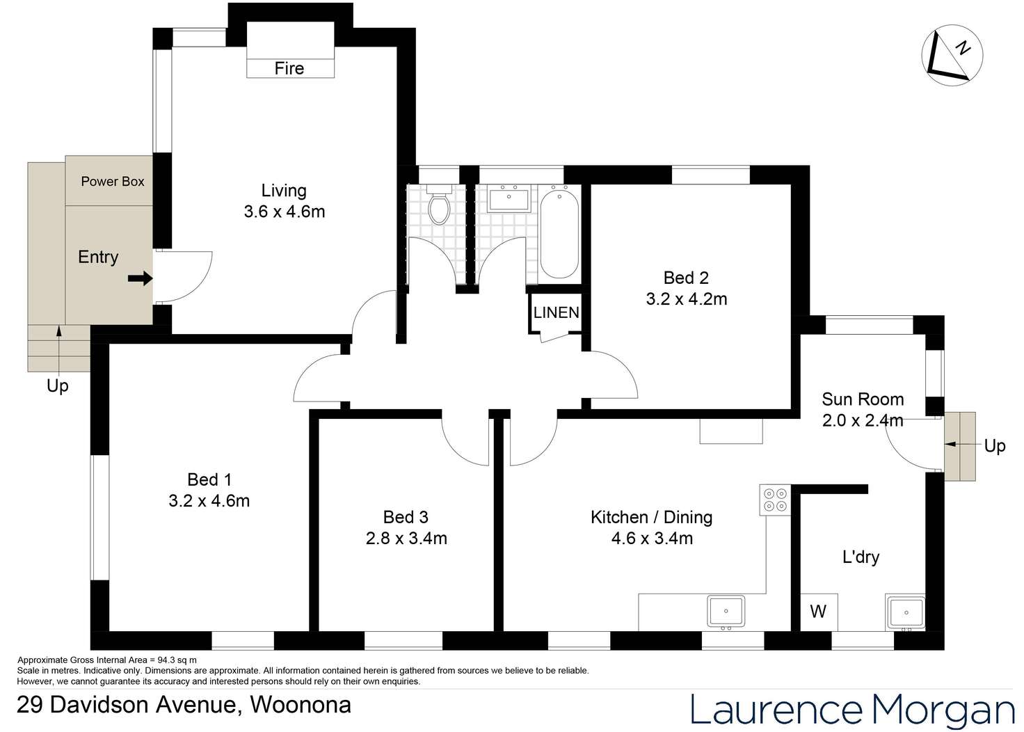 Floorplan of Homely house listing, 29 Davidson Avenue, Woonona NSW 2517