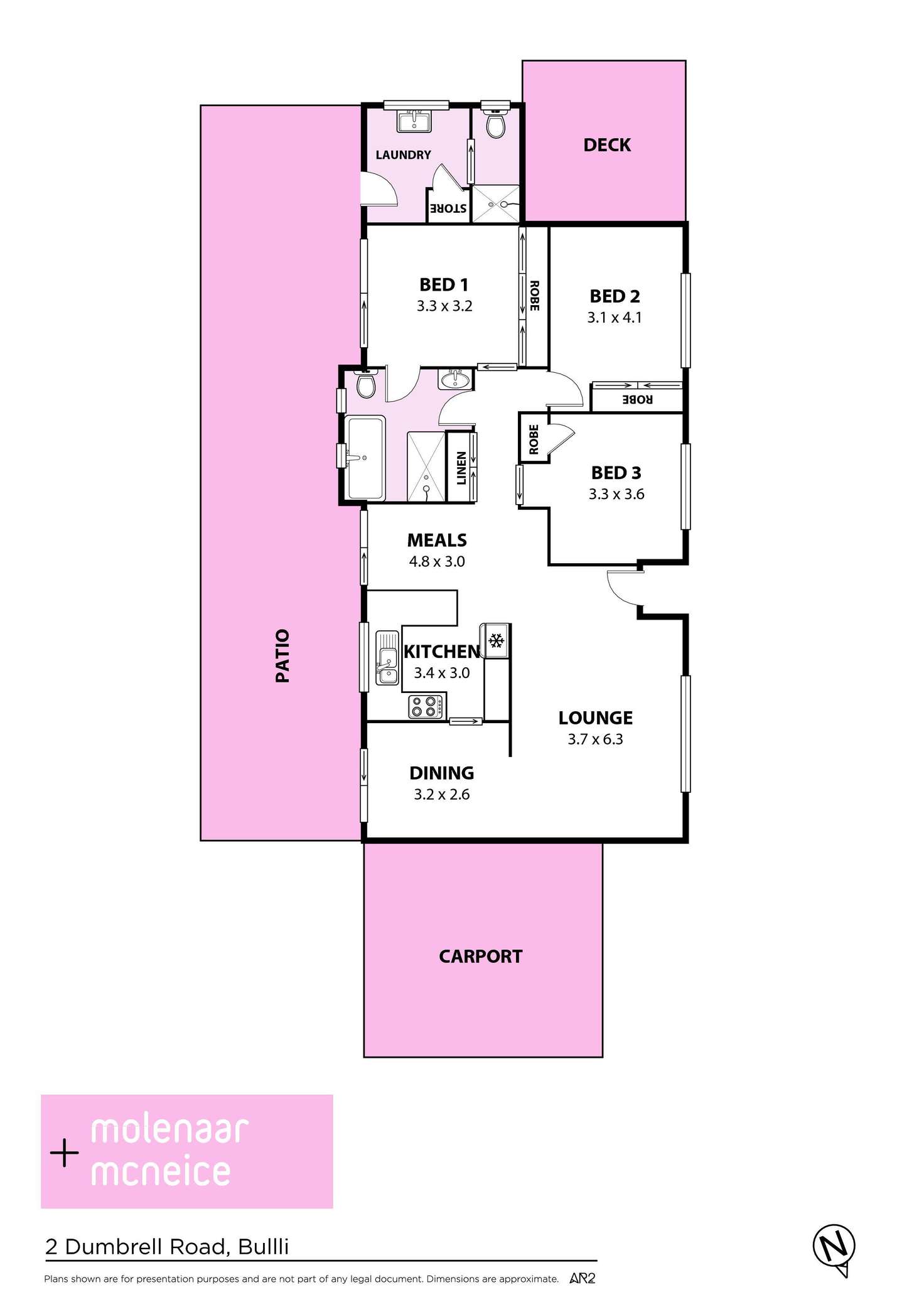 Floorplan of Homely house listing, 2 Dumbrell Road, Bulli NSW 2516