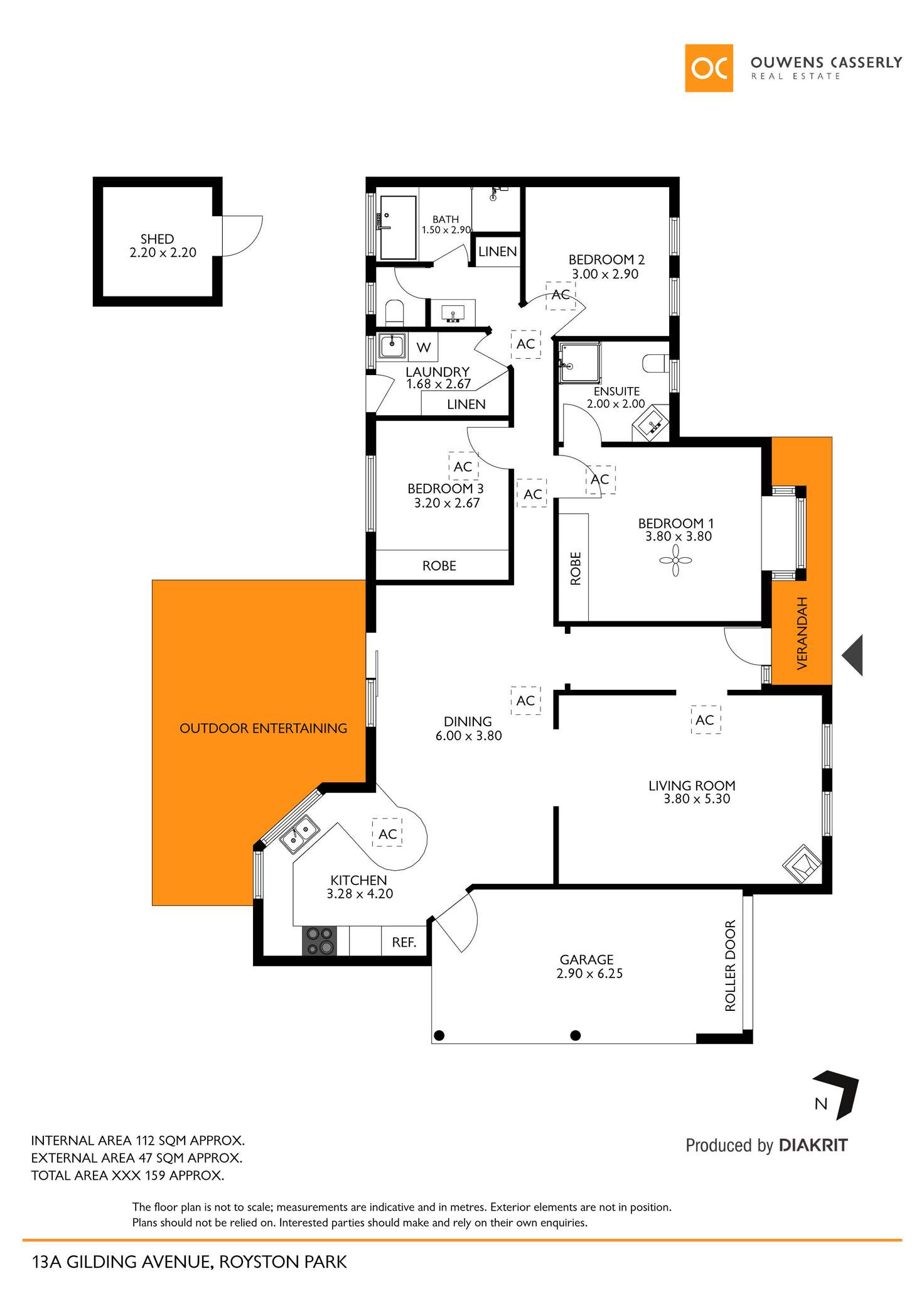Floorplan of Homely house listing, 13A Gilding Avenue, Royston Park SA 5070