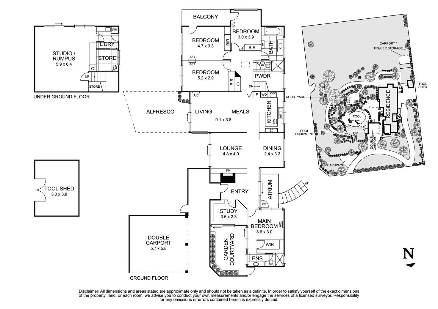 Floorplan of Homely house listing, 150 Allendale Road, Eltham VIC 3095