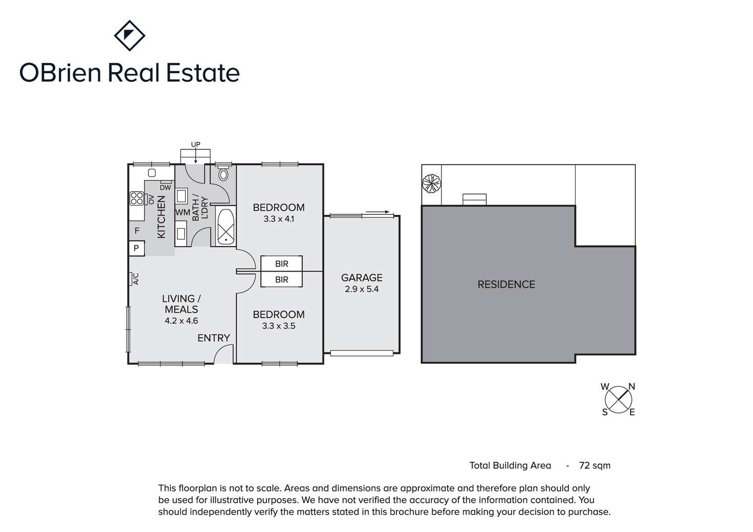 Floorplan of Homely unit listing, 1/75 Barkly Street, Mordialloc VIC 3195