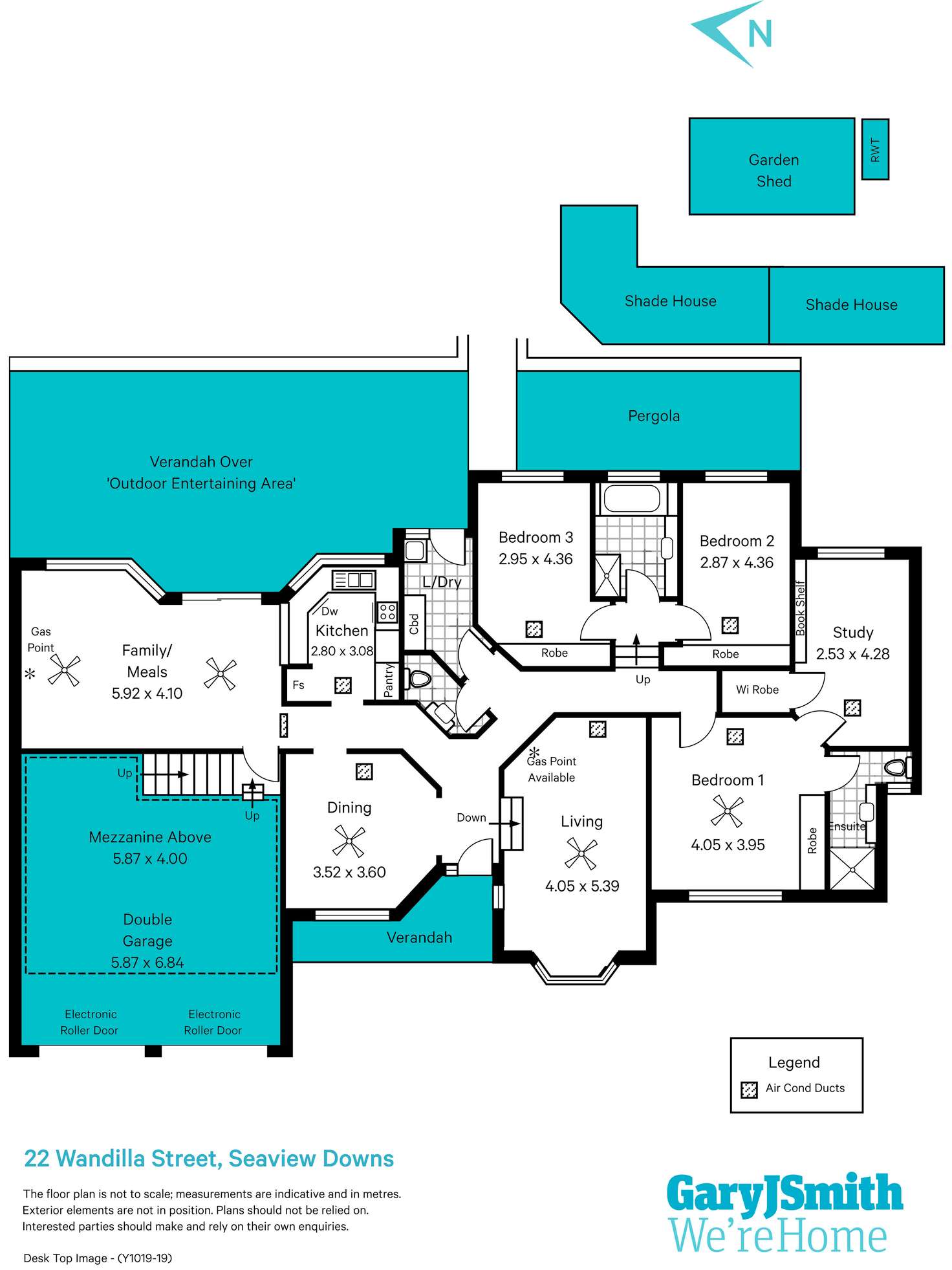 Floorplan of Homely house listing, 22 Wandilla Street, Seaview Downs SA 5049