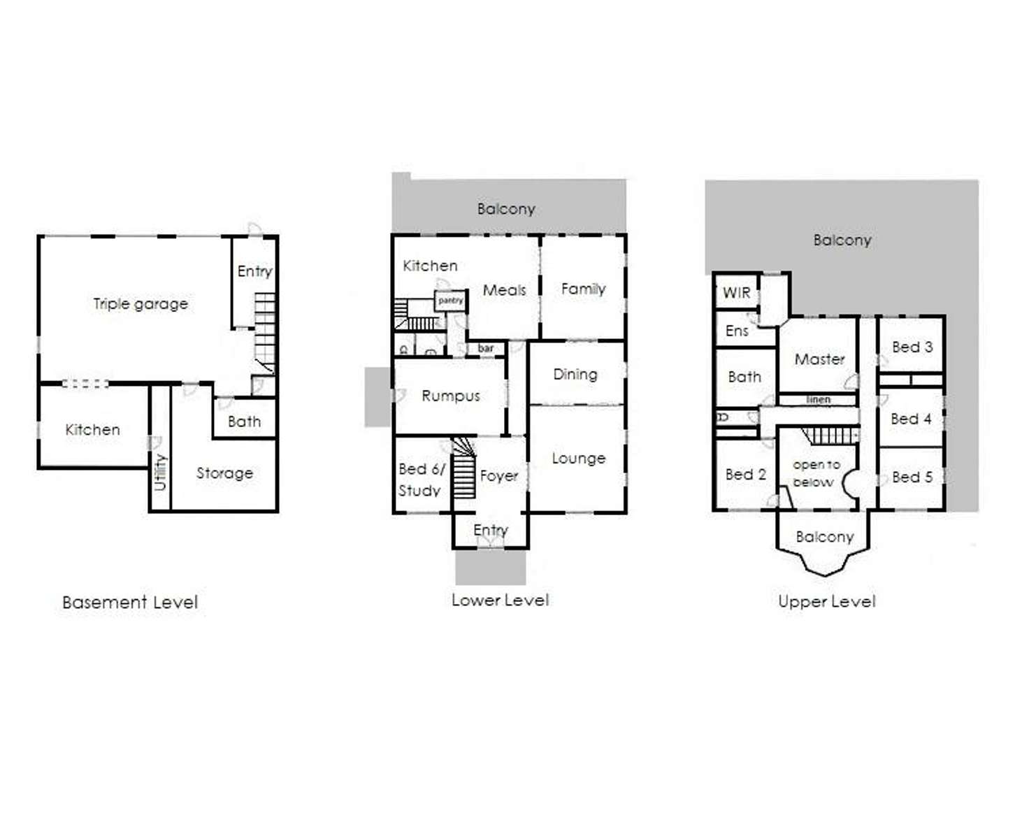 Floorplan of Homely house listing, 16 Airlie Road, Healesville VIC 3777