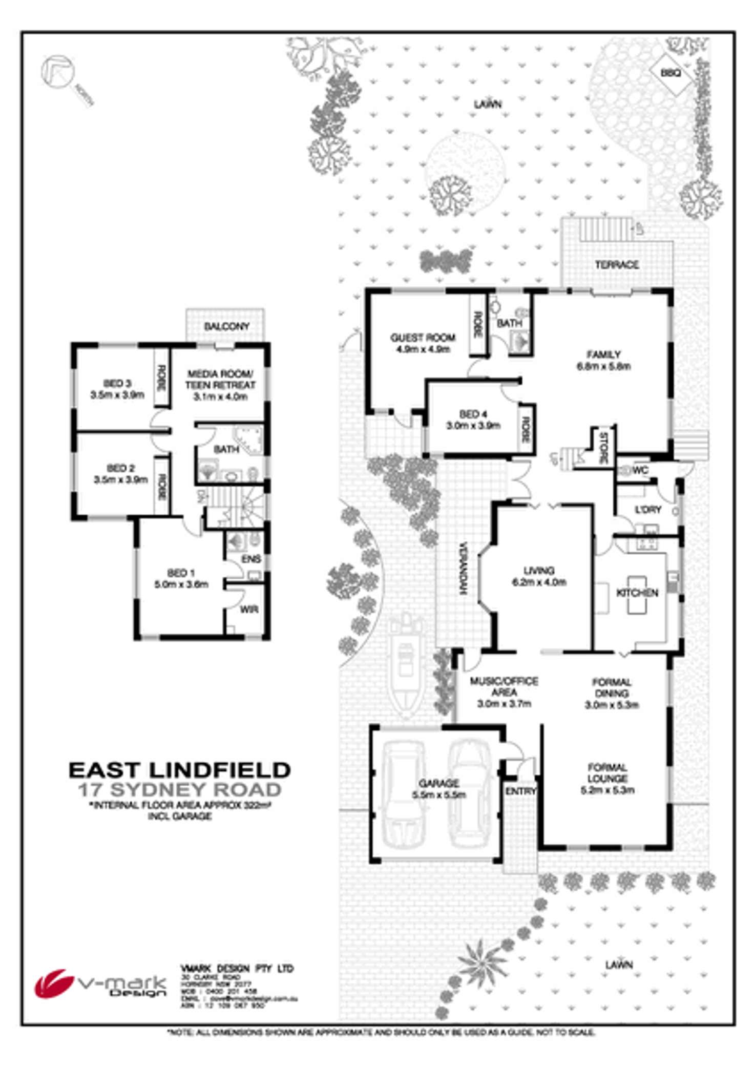 Floorplan of Homely house listing, 17 Sydney Road, East Lindfield NSW 2070