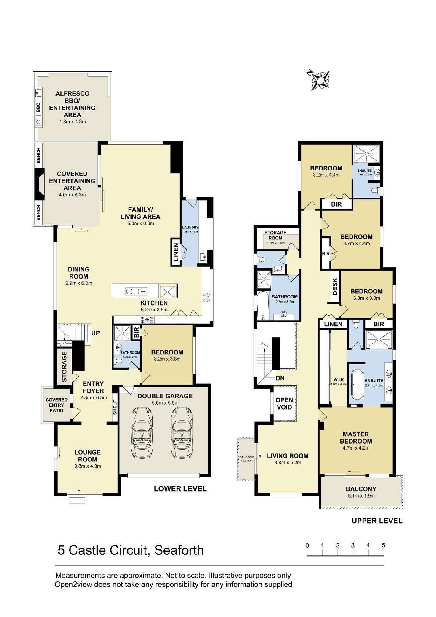 Floorplan of Homely house listing, 5 Castle Circuit, Seaforth NSW 2092