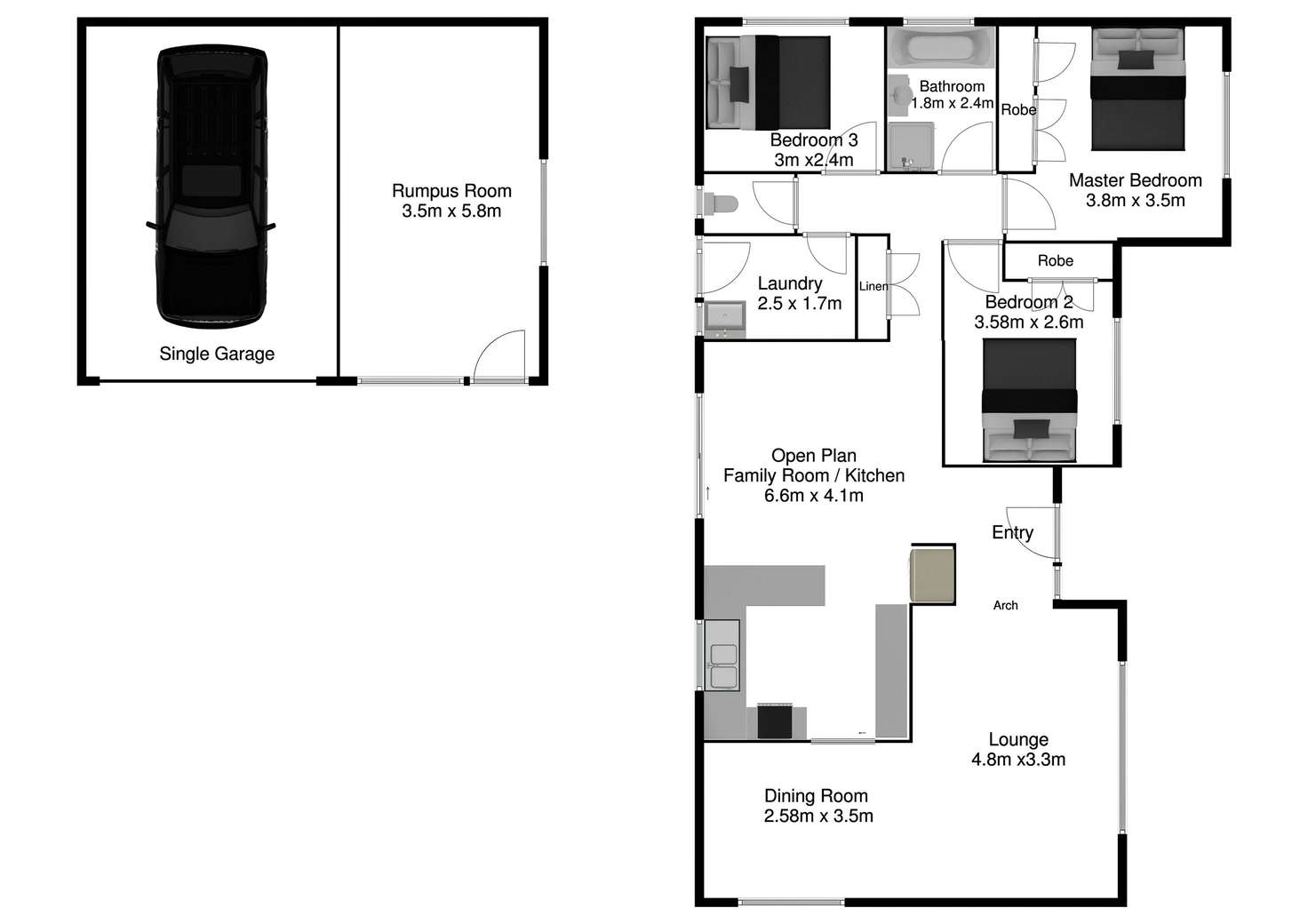 Floorplan of Homely house listing, 98 Casuarina Drive, Bray Park QLD 4500