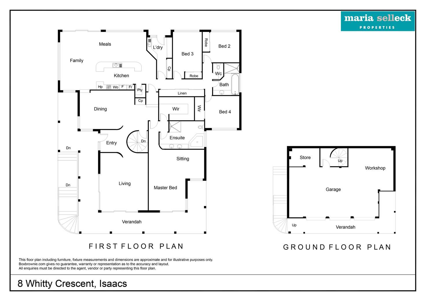 Floorplan of Homely house listing, 8 Whitty Crescent, Isaacs ACT 2607
