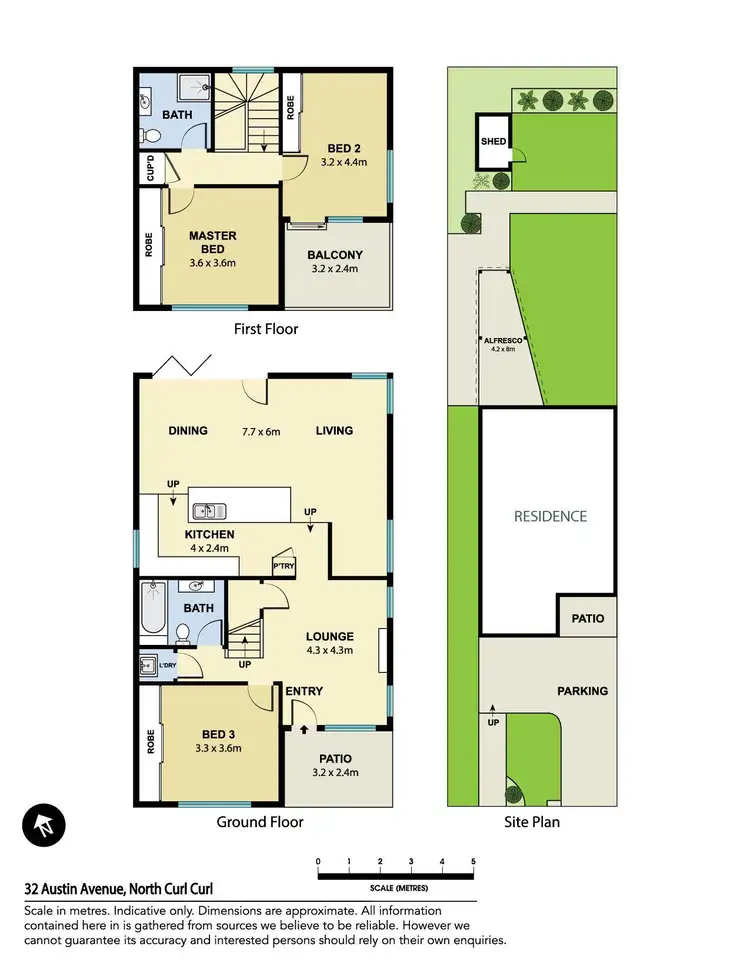Floorplan of Homely house listing, 32 Austin Avenue, North Curl Curl NSW 2099