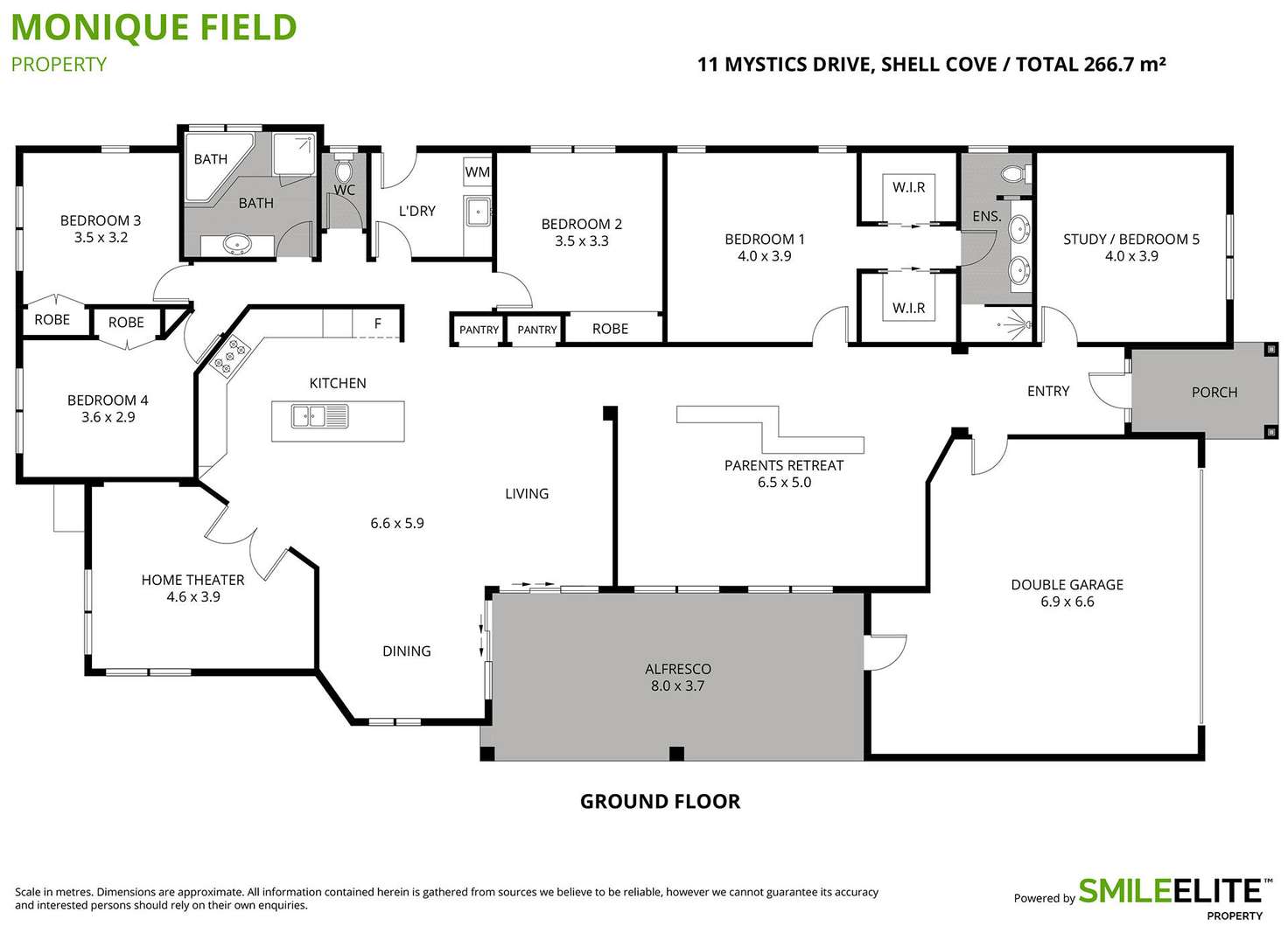 Floorplan of Homely house listing, 11 Mystics Drive, Shell Cove NSW 2529