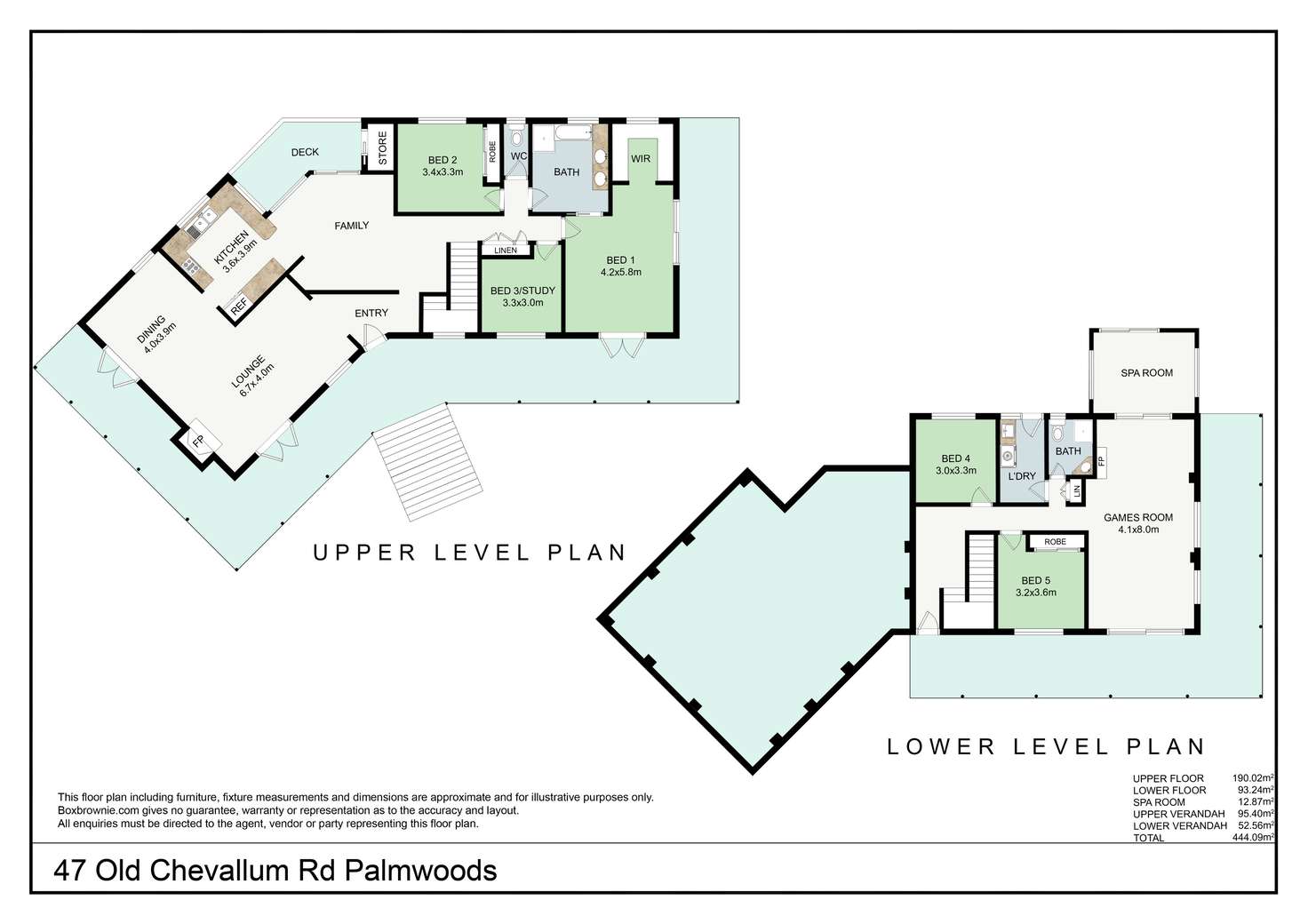 Floorplan of Homely acreageSemiRural listing, 47 Old Chevallum Road, Palmwoods QLD 4555